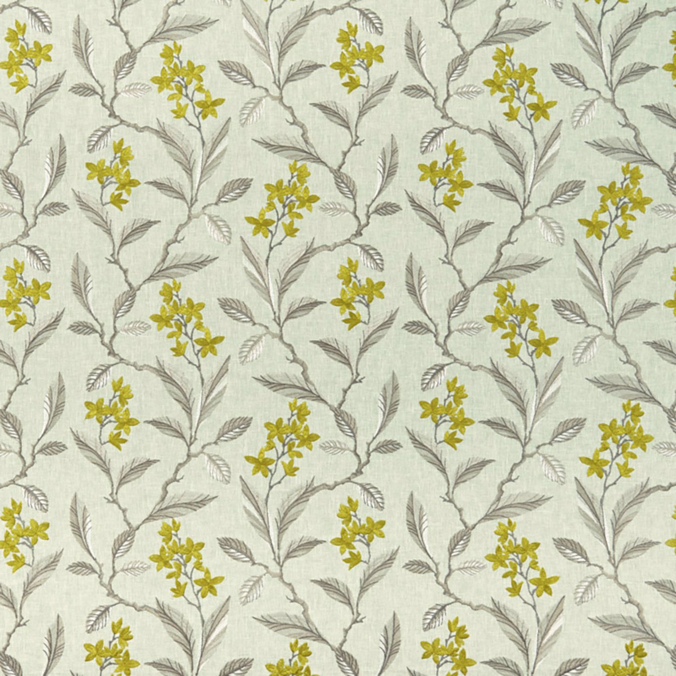 Melrose Chartreuse Fabric by CNC