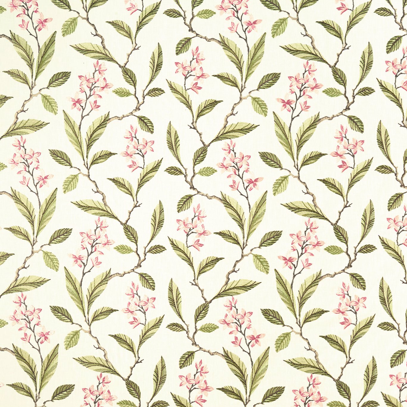 Melrose Pink/ Apple Fabric by CNC