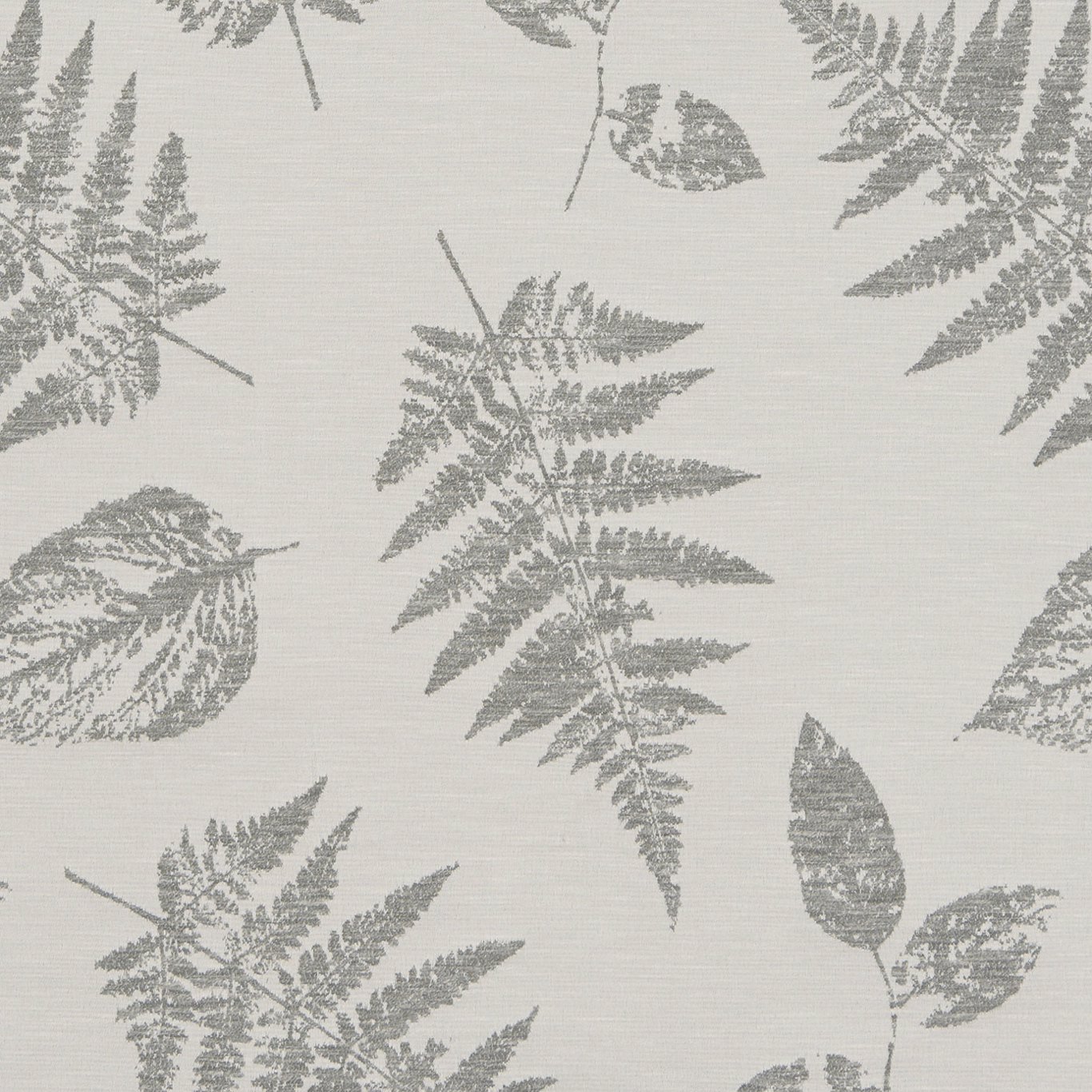 Foliage Silver Fabric by STG