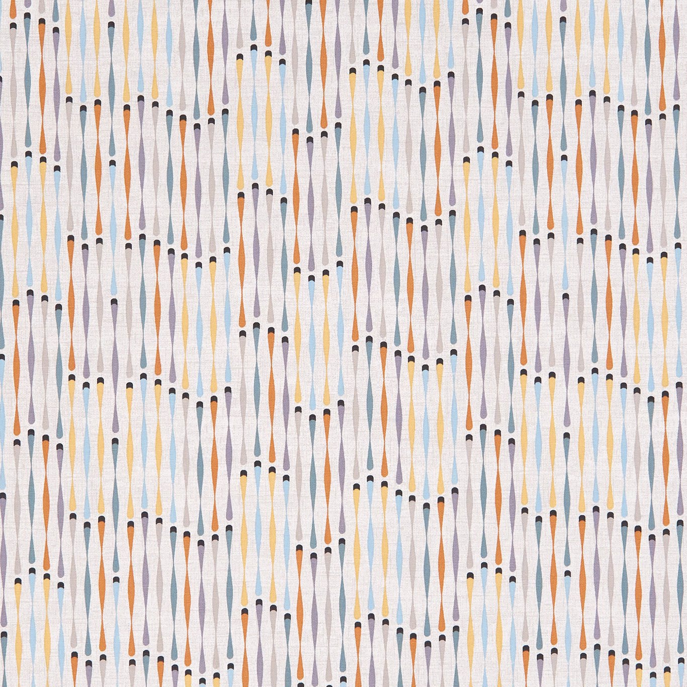 Cassandra Teal/Spice Fabric by CNC
