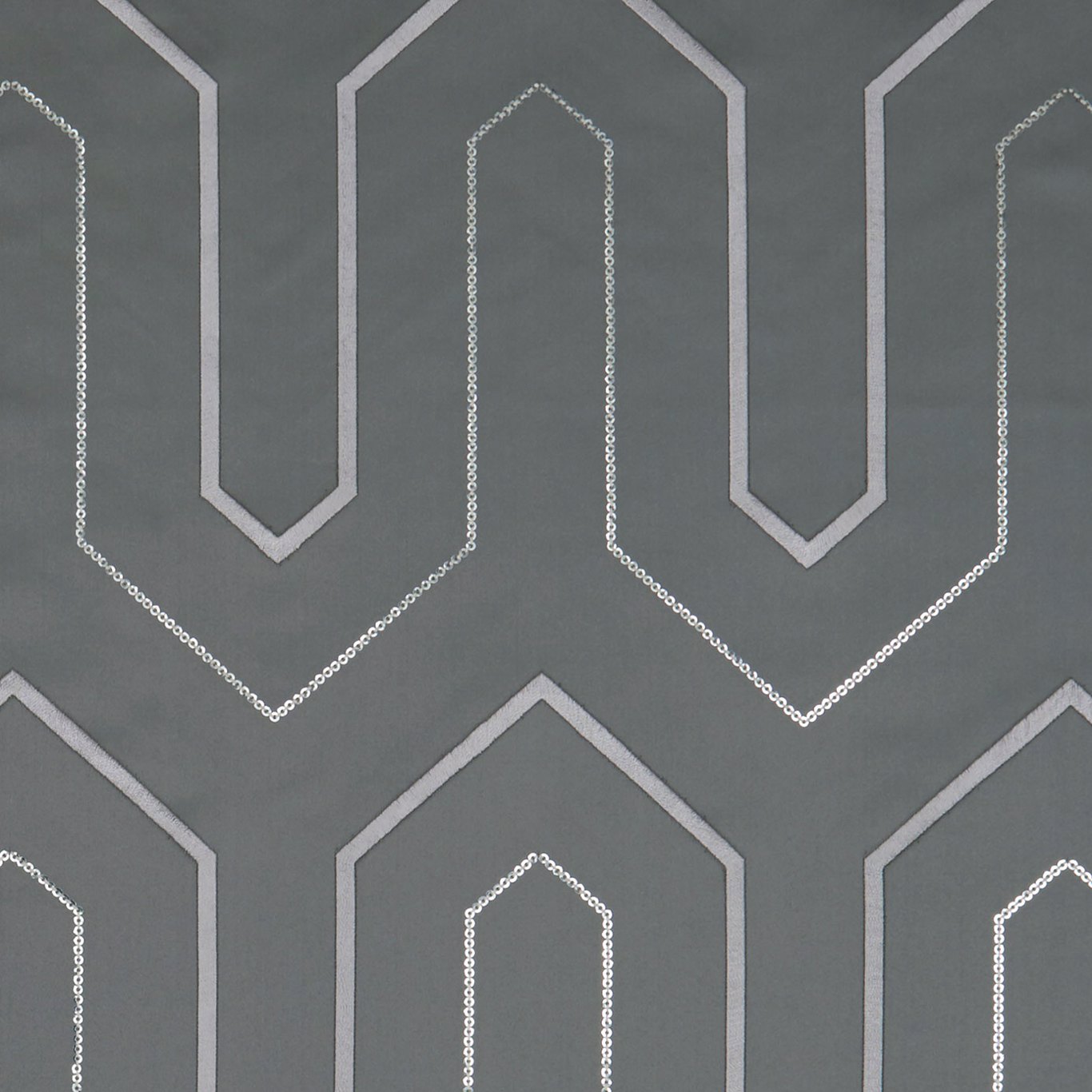Gatsby Charcoal Fabric by CNC