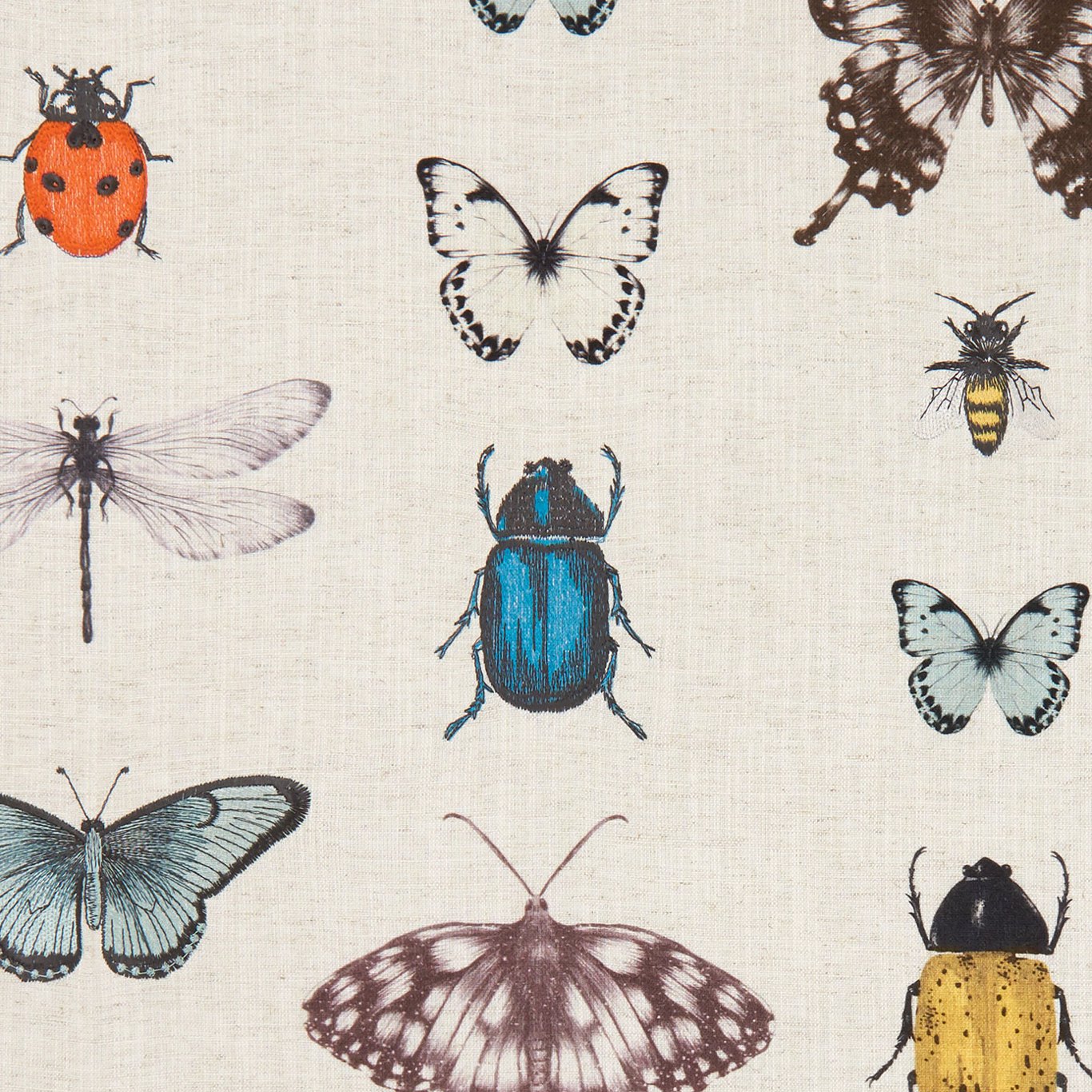 Papilio Mineral/Linen Fabric by CNC