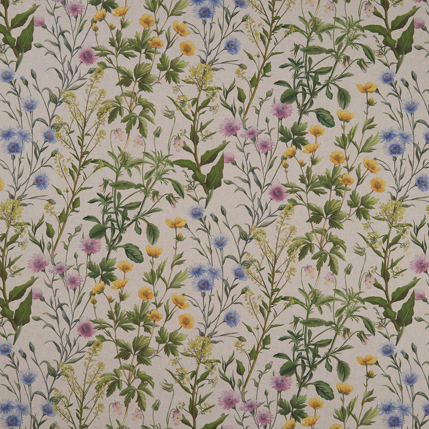 Buttercup Linen Fabric by STG