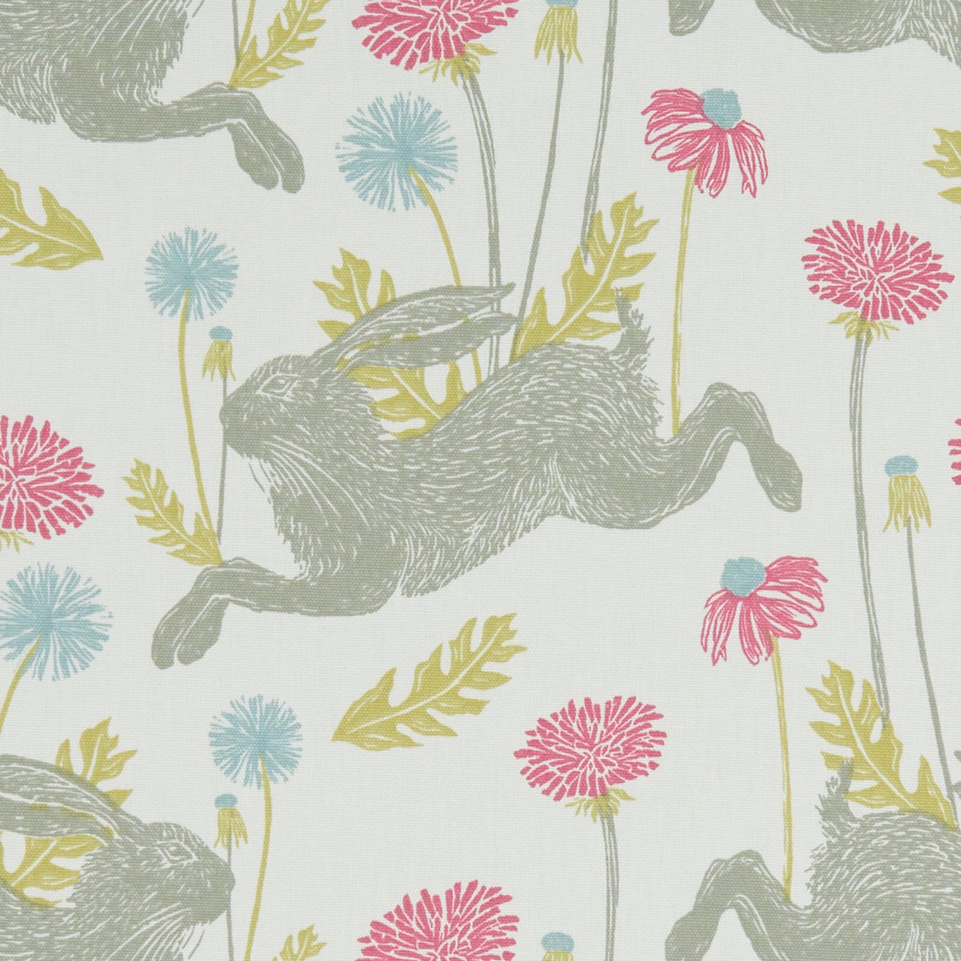 March Hare Hare Summer Fabric by CNC