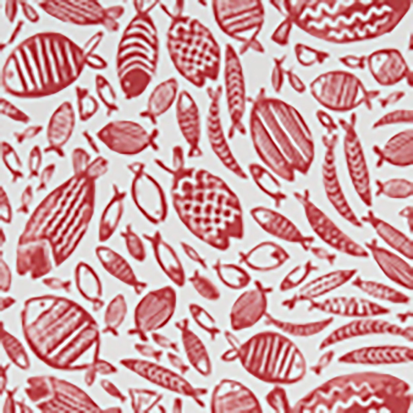 Trawler Red Fabric by CNC