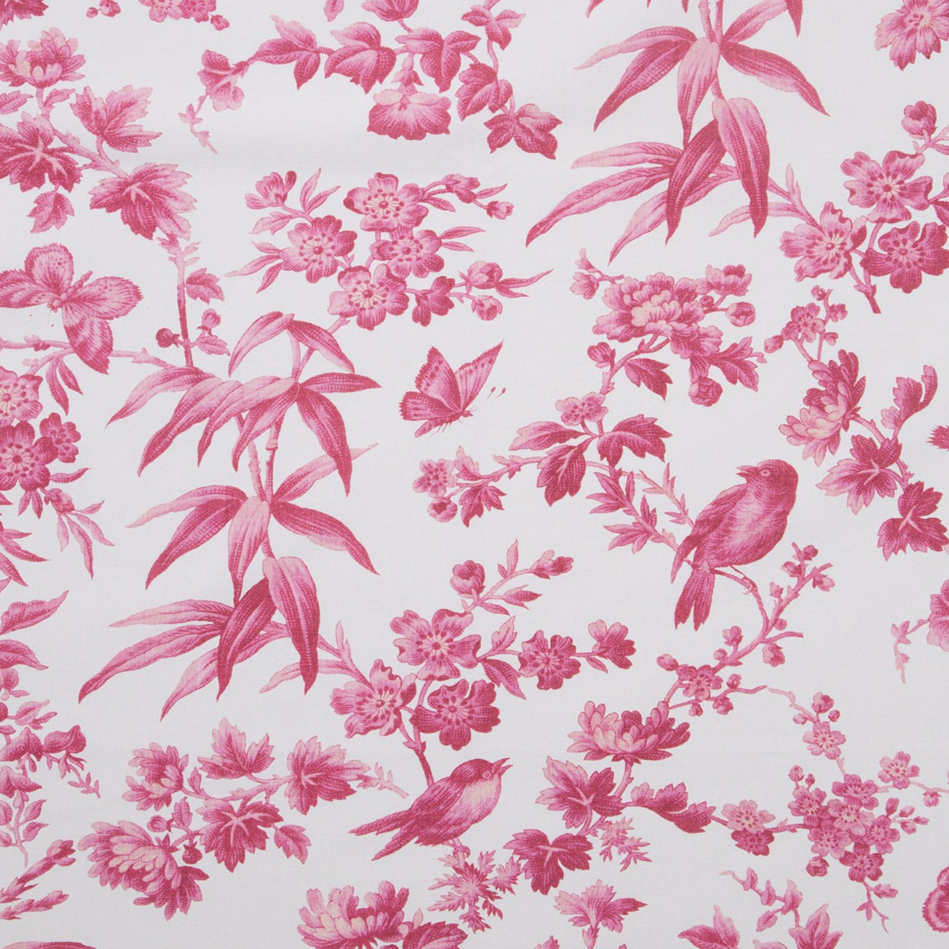 Amelia Raspberry Fabric by OAS
