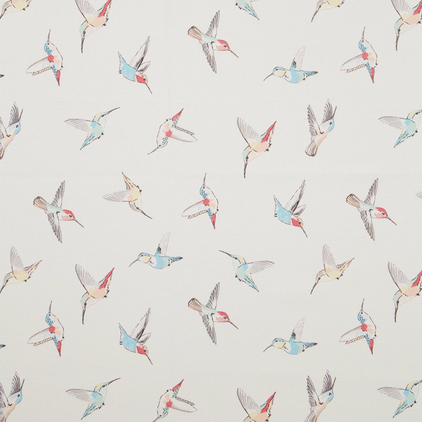 Hummingbird Ivory Fabric by OAS