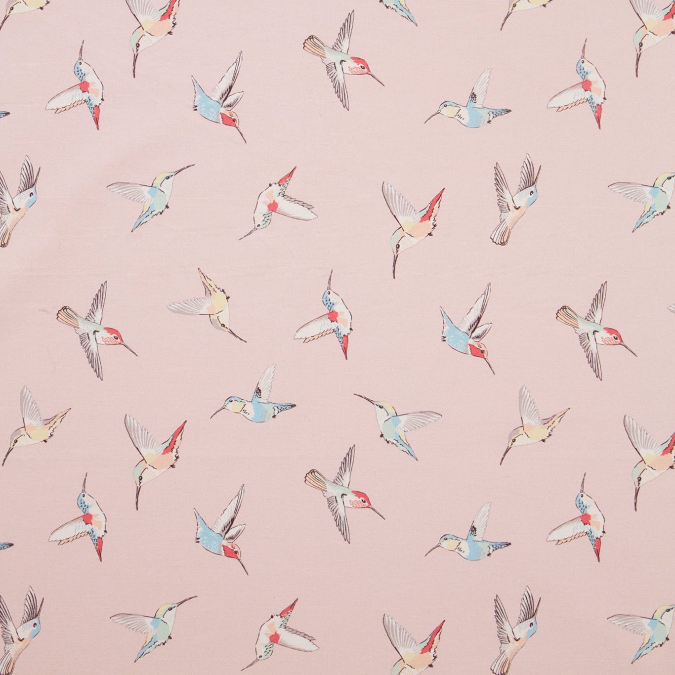 Hummingbird Pink Fabric by OAS