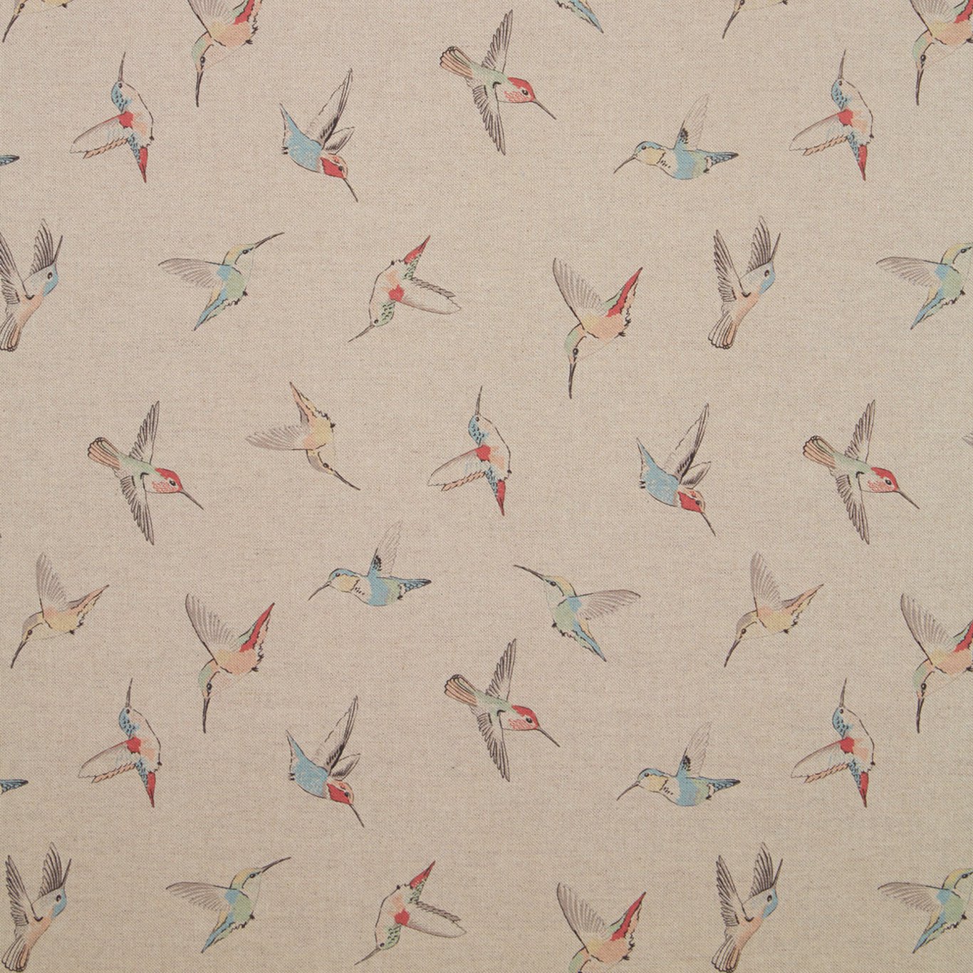Hummingbird Linen Fabric by OAS