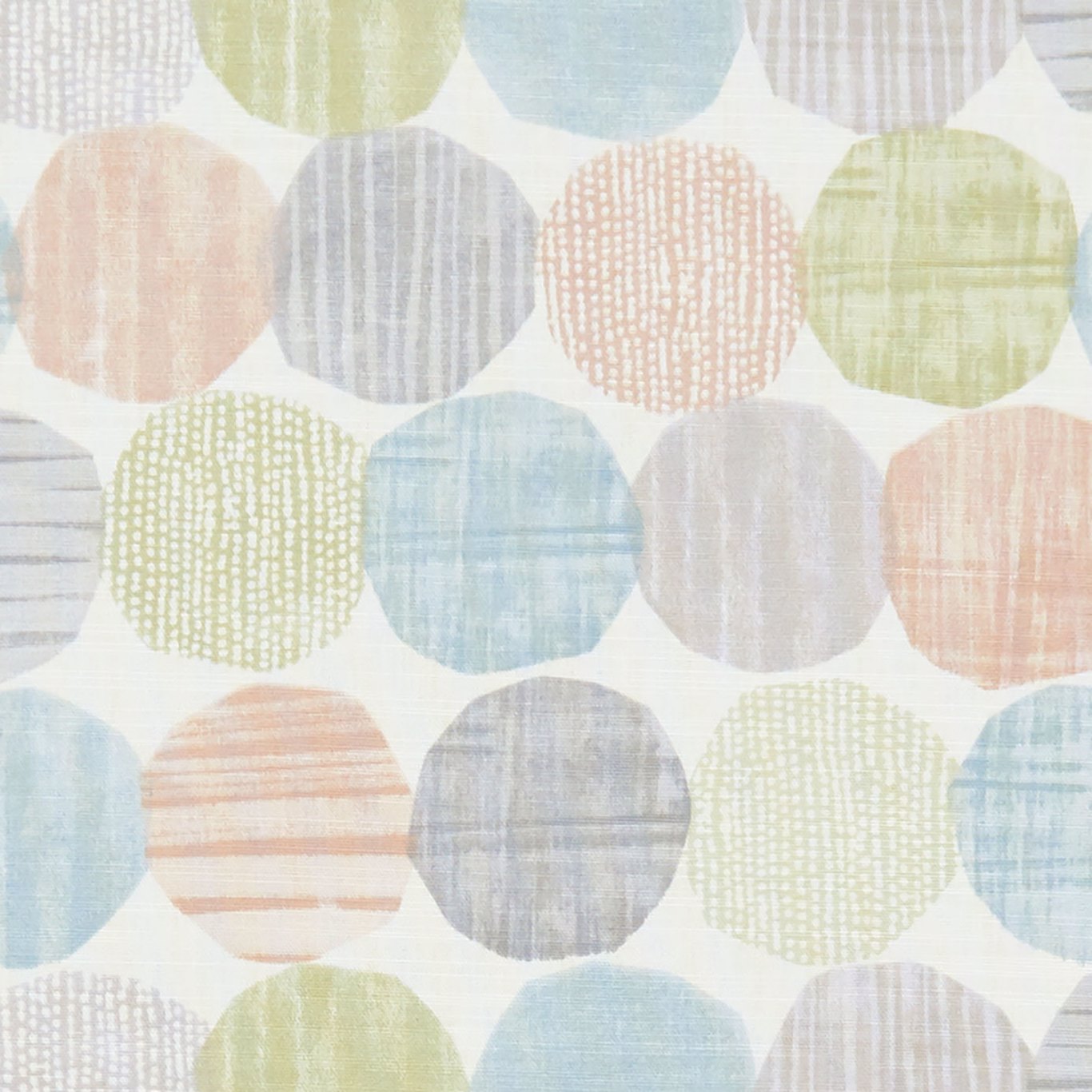 Stepping Stones Stones Pastel Fabric by CNC