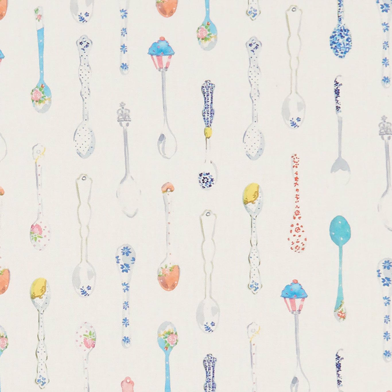 Spoonful Of Sugar Of Sugar Cream Fabric by CNC