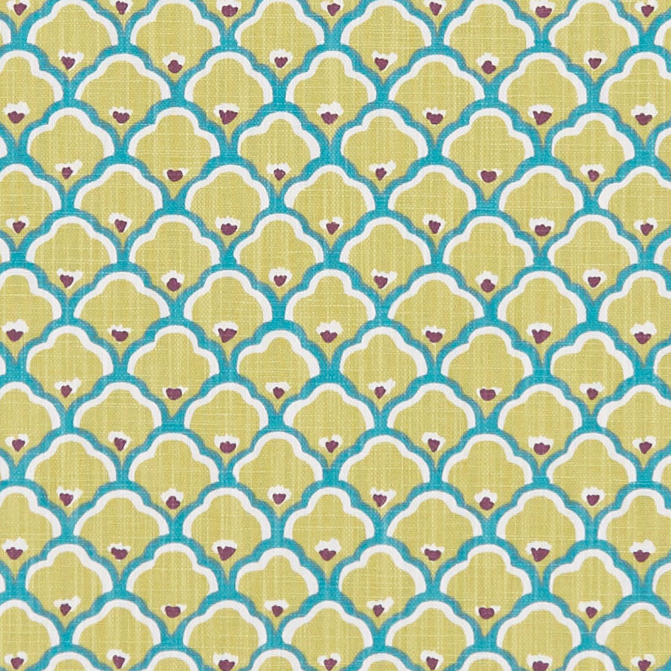 Sensu Gold/Yellow Fabric by CNC