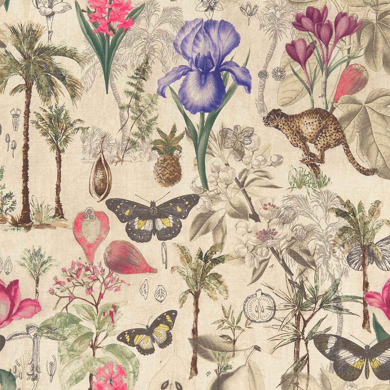 Botany Summer Fabric by CNC