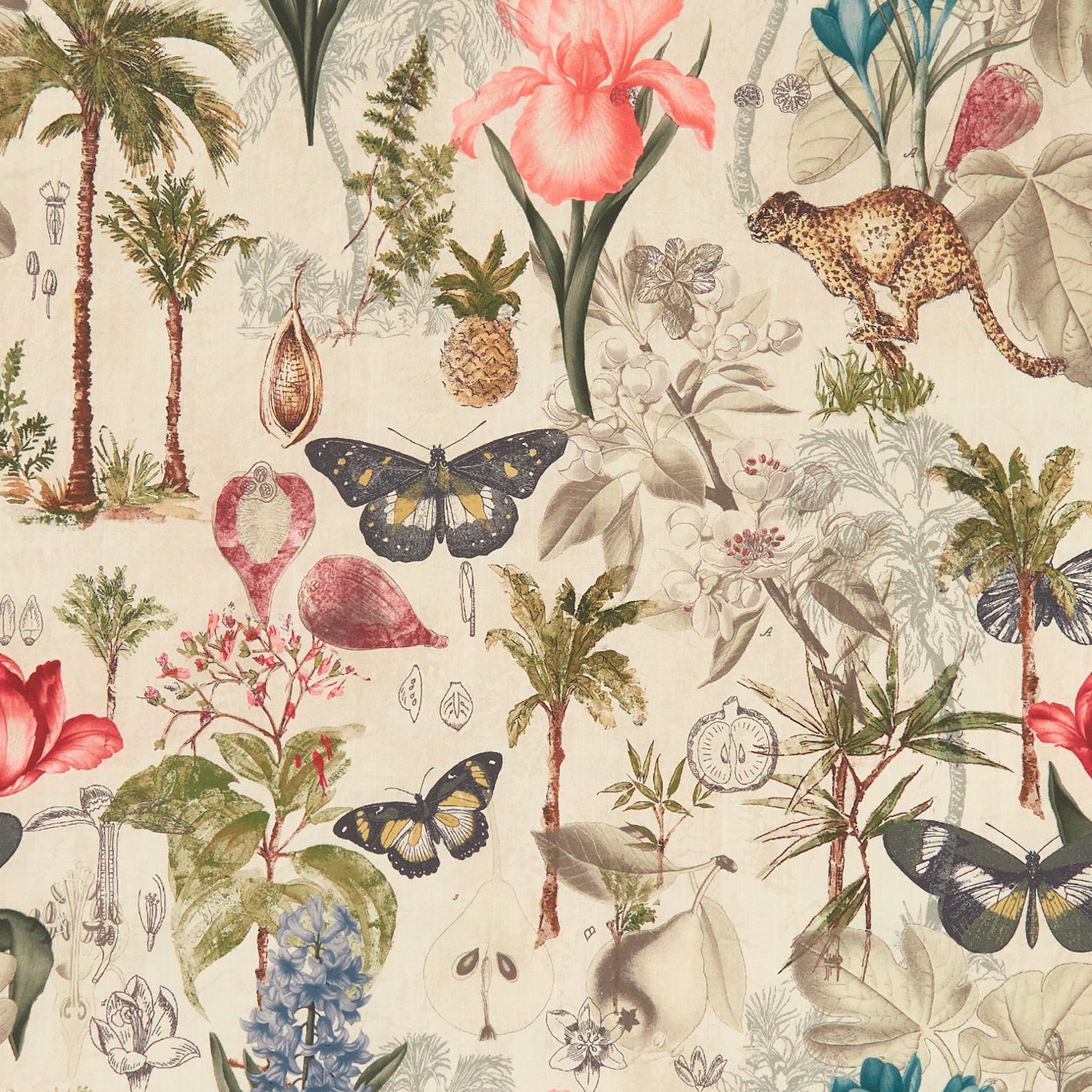Botany Tropical Fabric by CNC