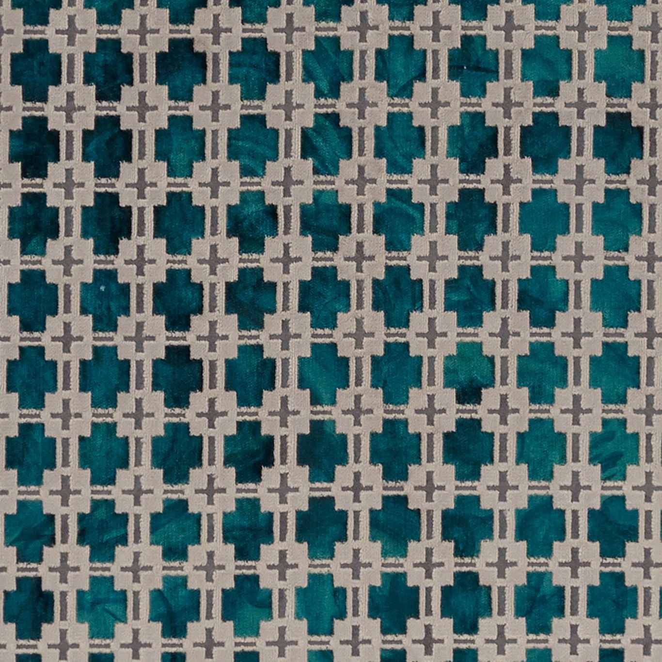 Maui Kingfisher Fabric by CNC
