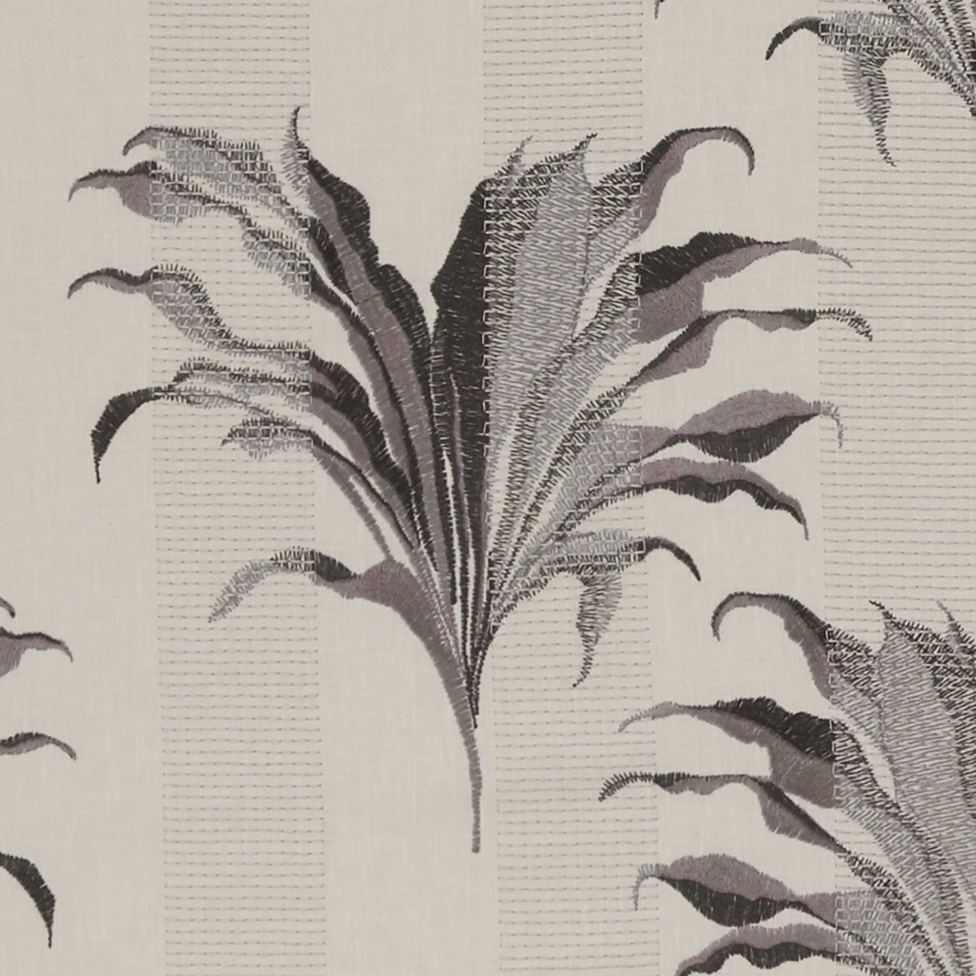 Palma Charcoal Fabric by CNC
