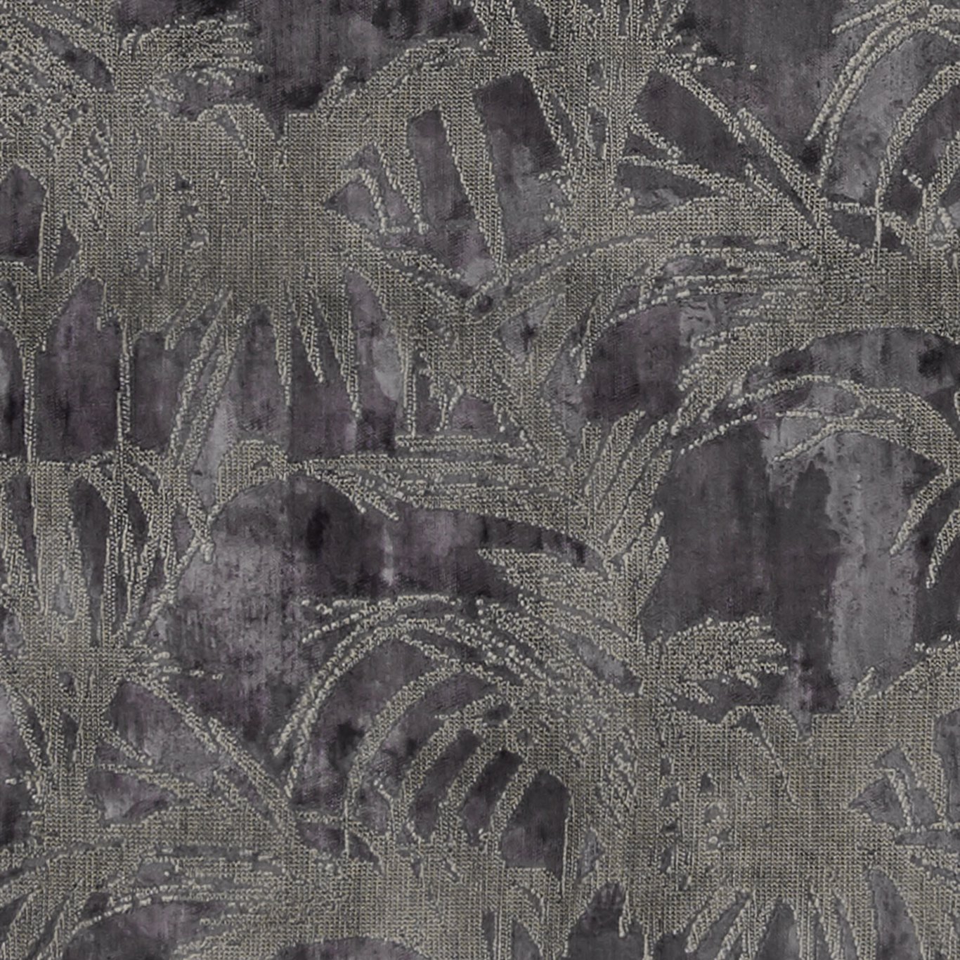 Tropicale Charcoal Fabric by CNC