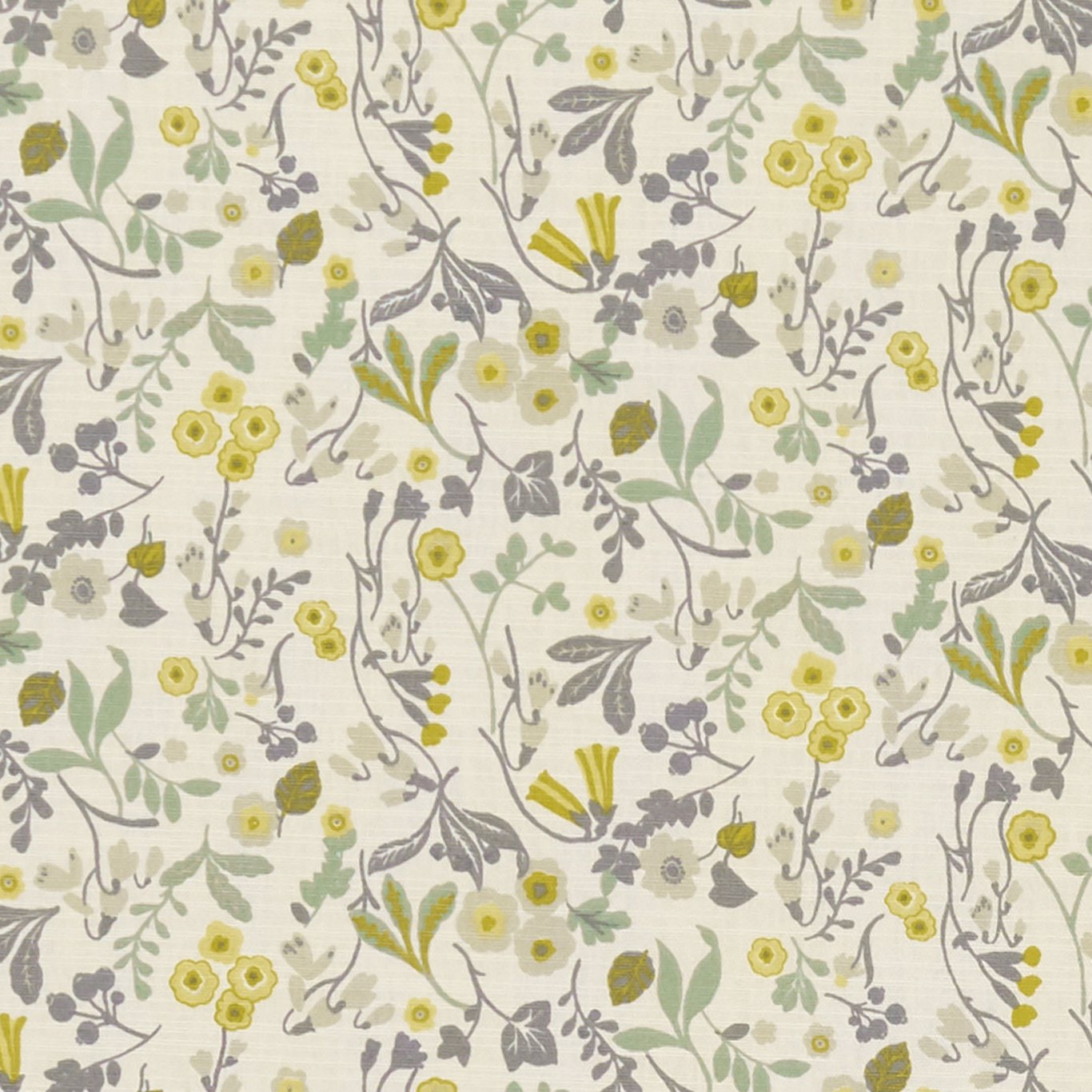 Ashbee Forest/Chartreuse Fabric by STG