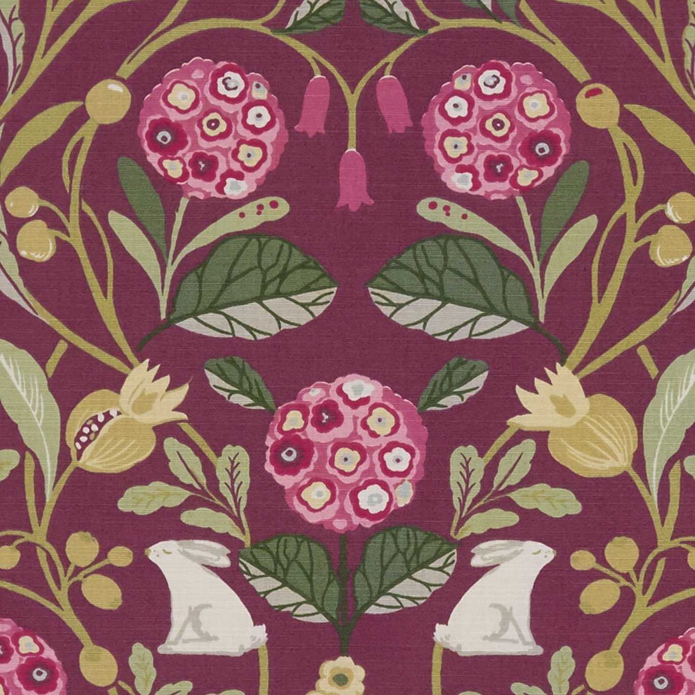 Forester Plum Fabric by CNC