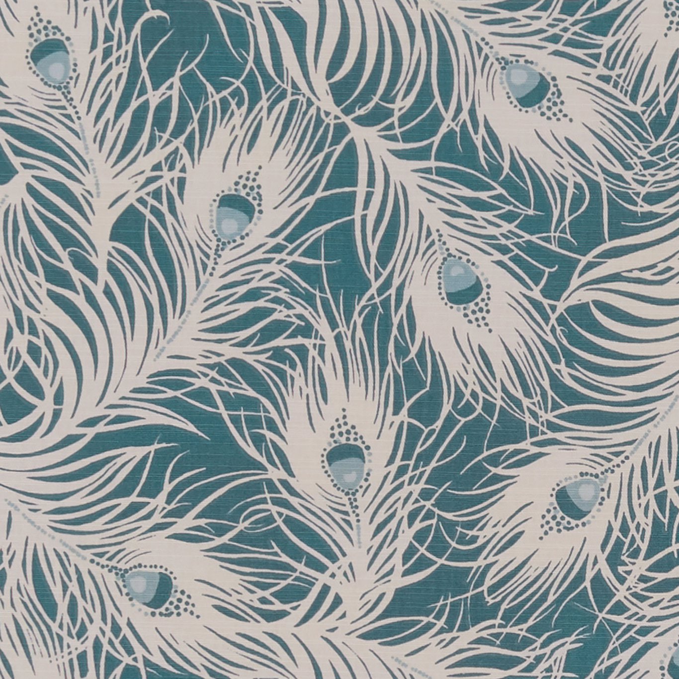 Harper Teal Fabric by CNC