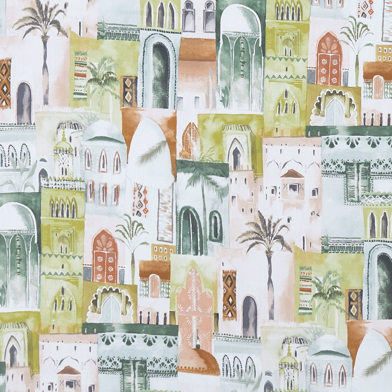 Marrakech Apple Fabric by CNC