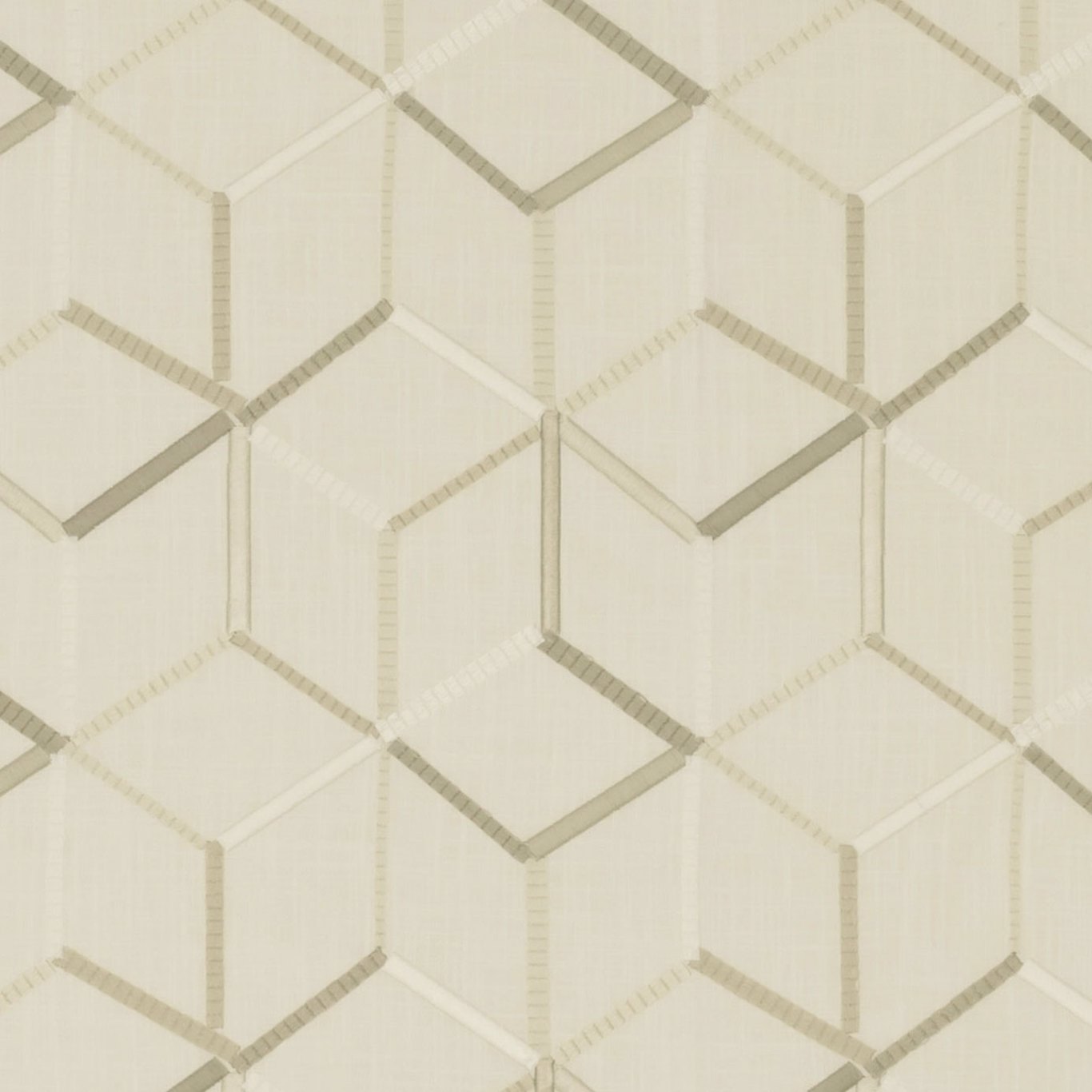 Linear Ivory Fabric by CNC