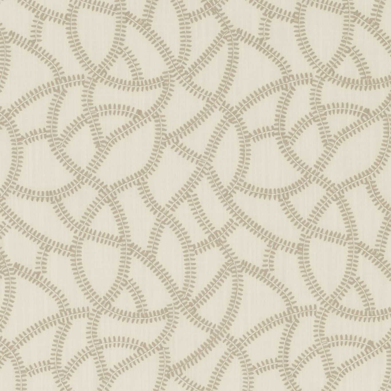 Panache Ivory Fabric by CNC