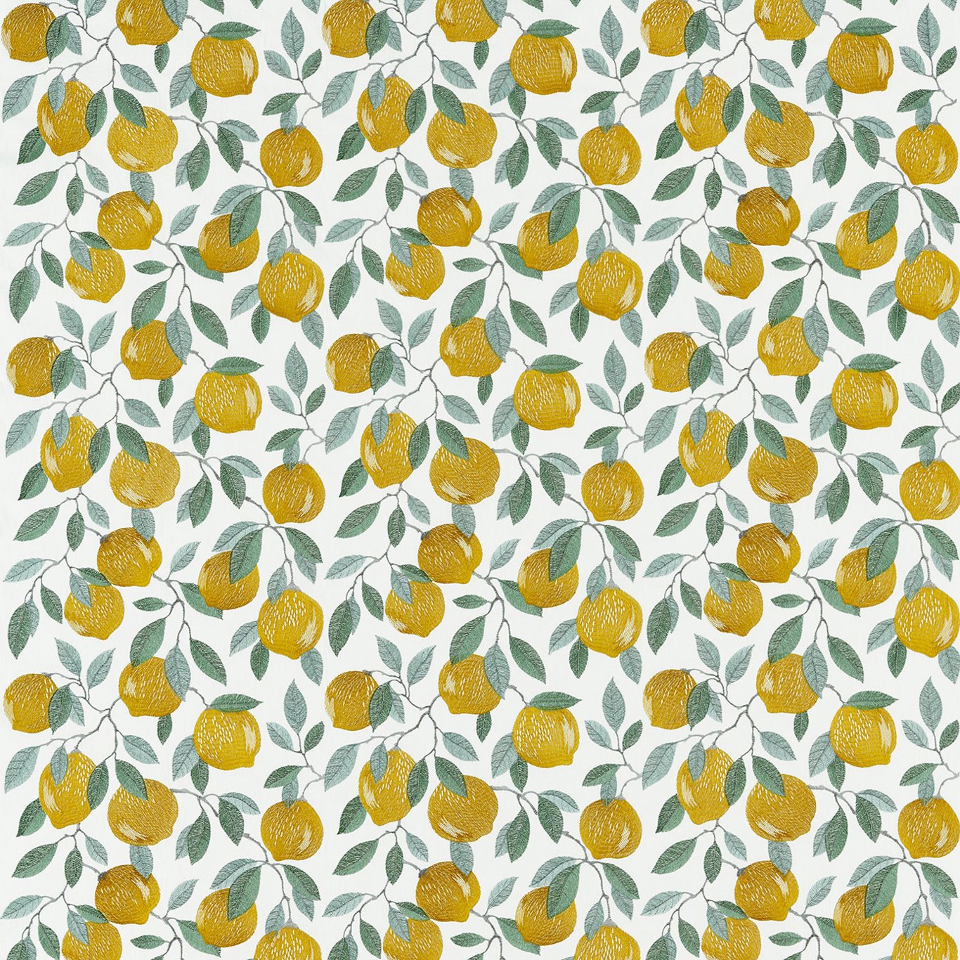 Sicilian Lemon Fabric by CNC