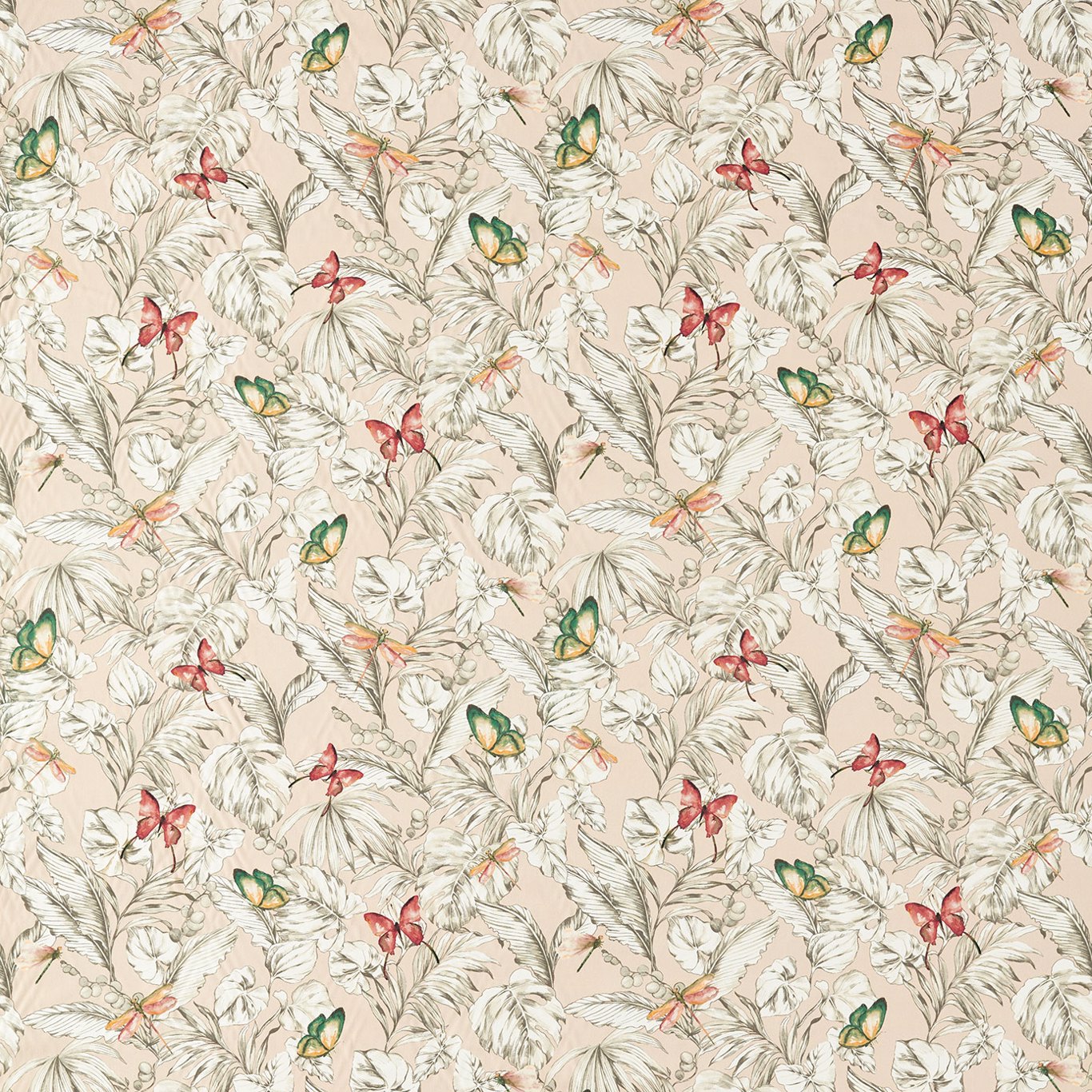 Acadia Blush Fabric by CNC