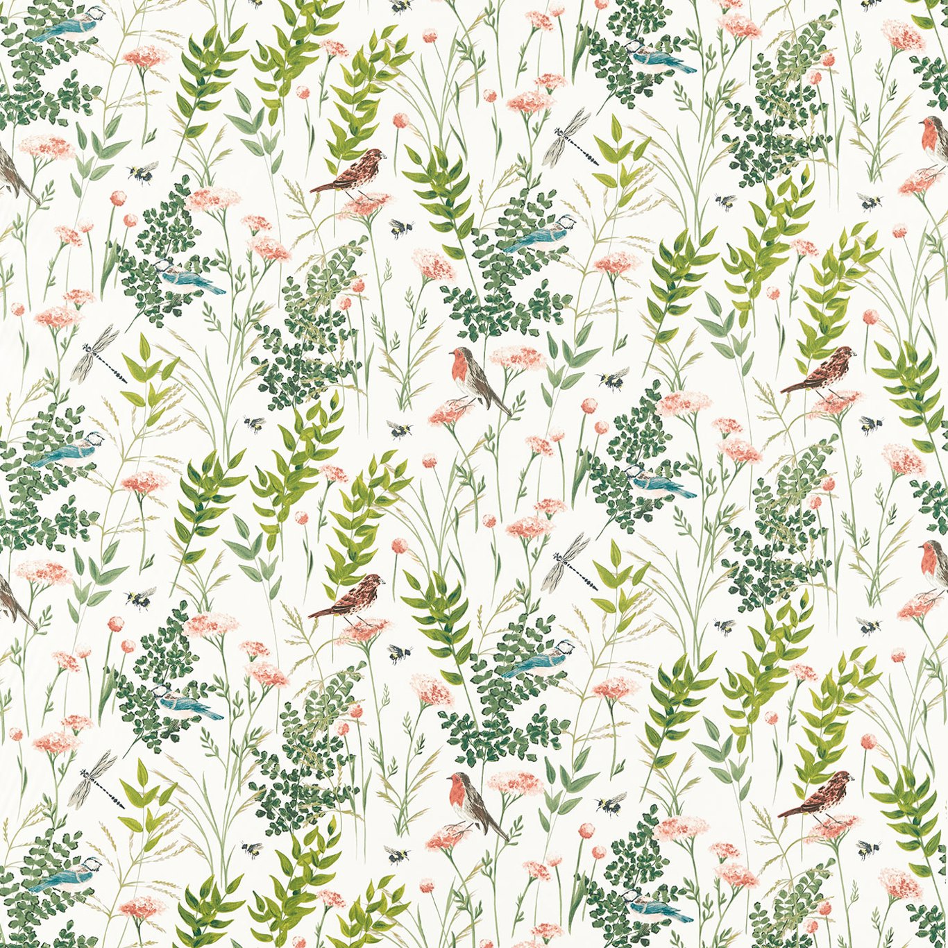 Gardenia Blush Fabric by CNC
