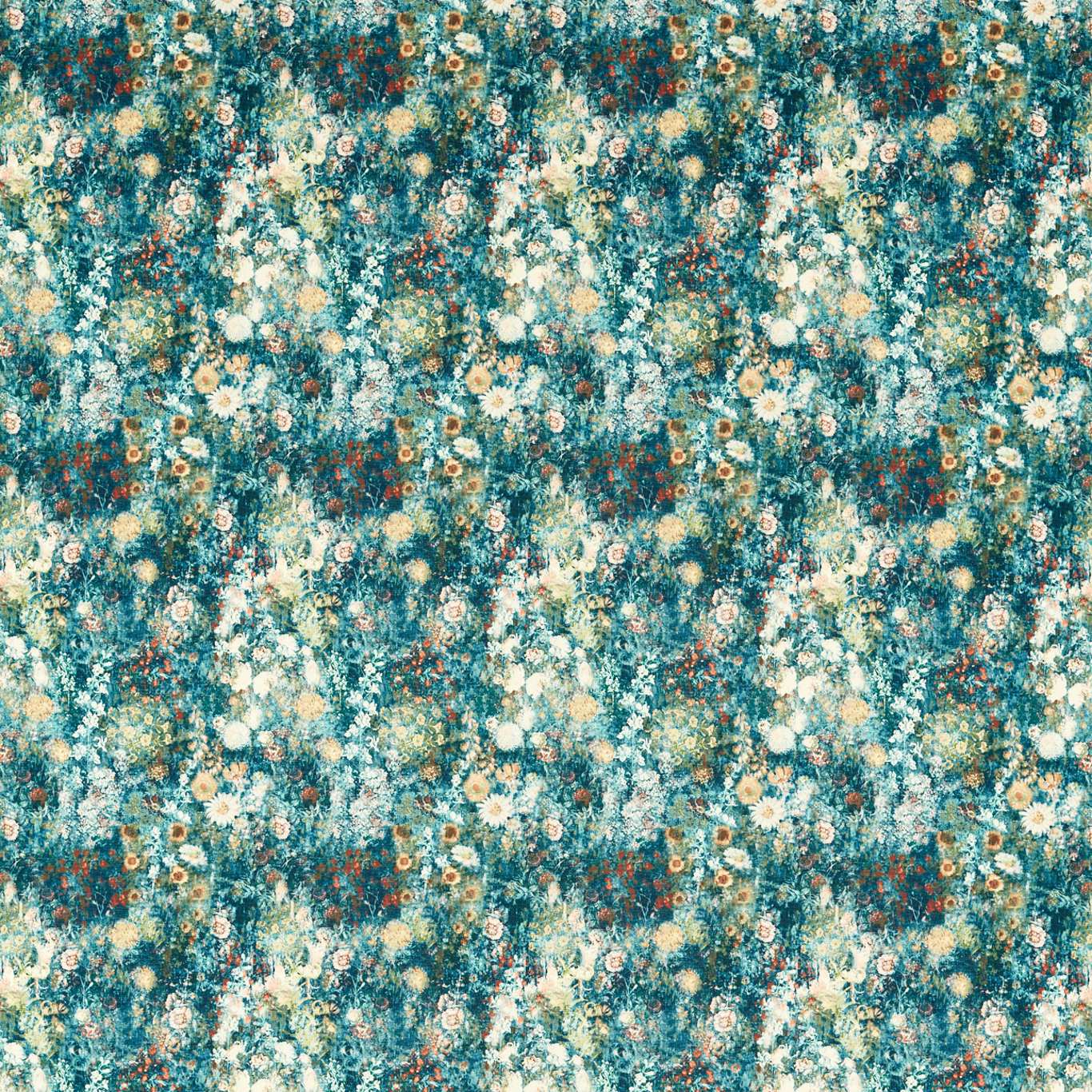 Rosedene Denim/Spice Fabric by STG