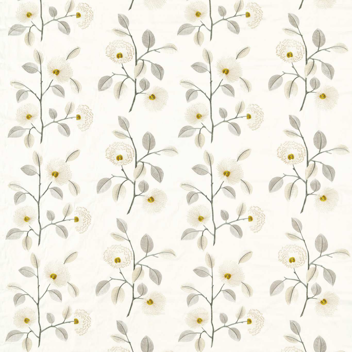 Monique Natural/Pewter Fabric by CNC