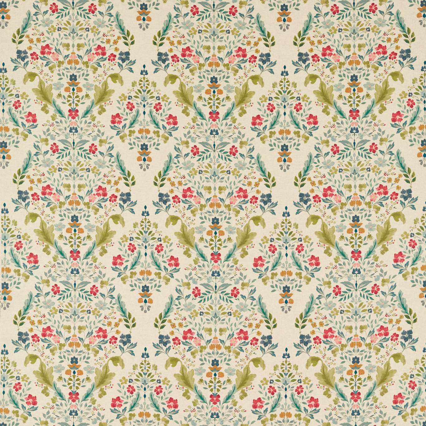 Gawthorpe Forest/Linen Fabric by STG