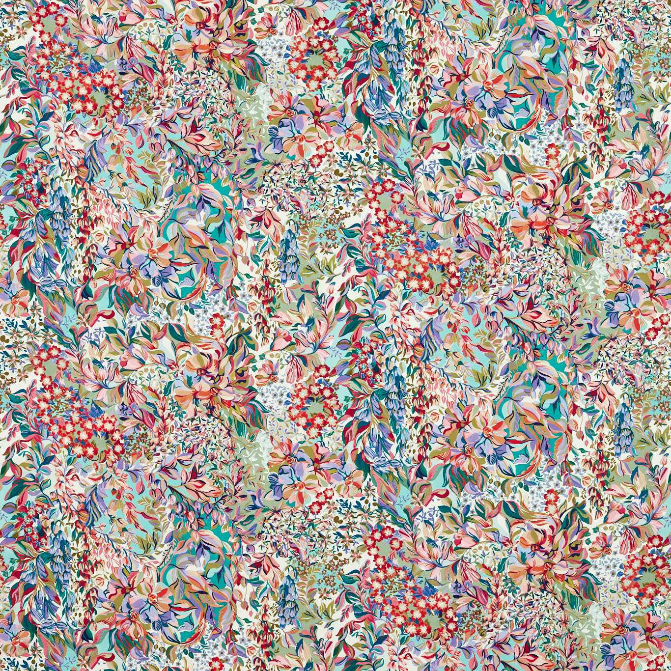 Aubrey Pastel Fabric by CNC