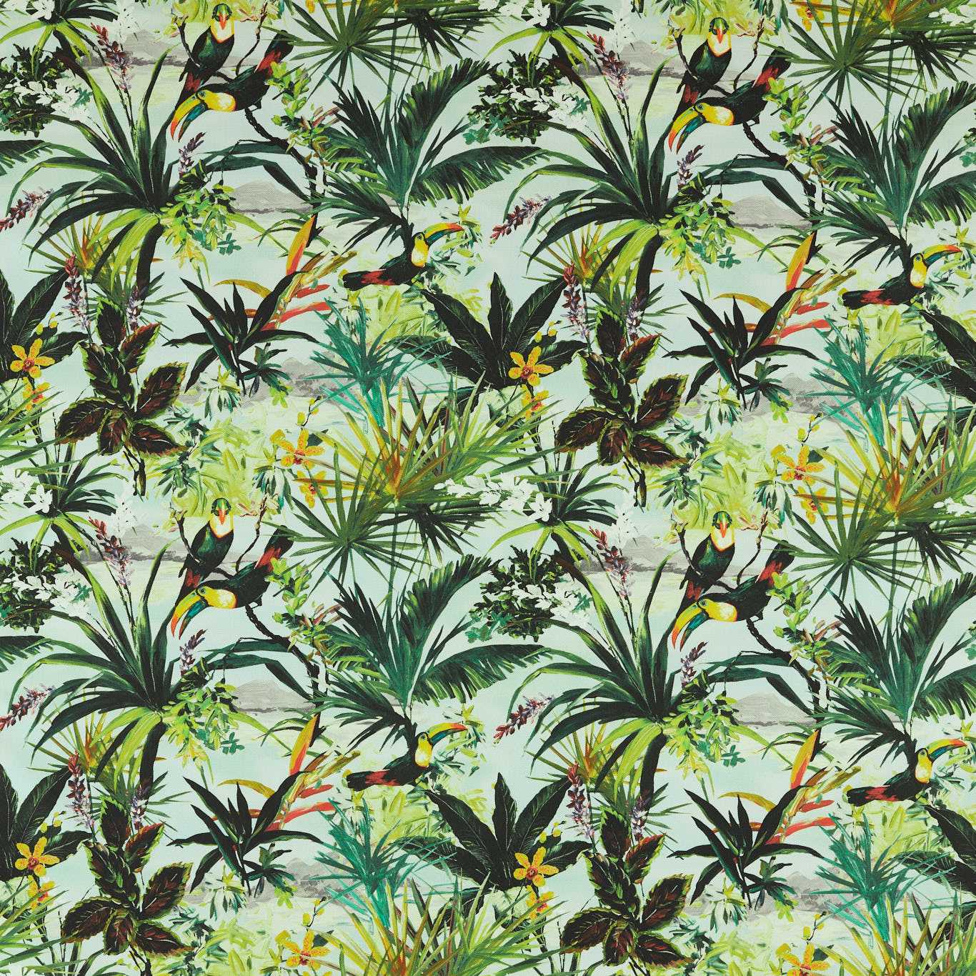 Toucan Outdoor Sky Fabric by CNC