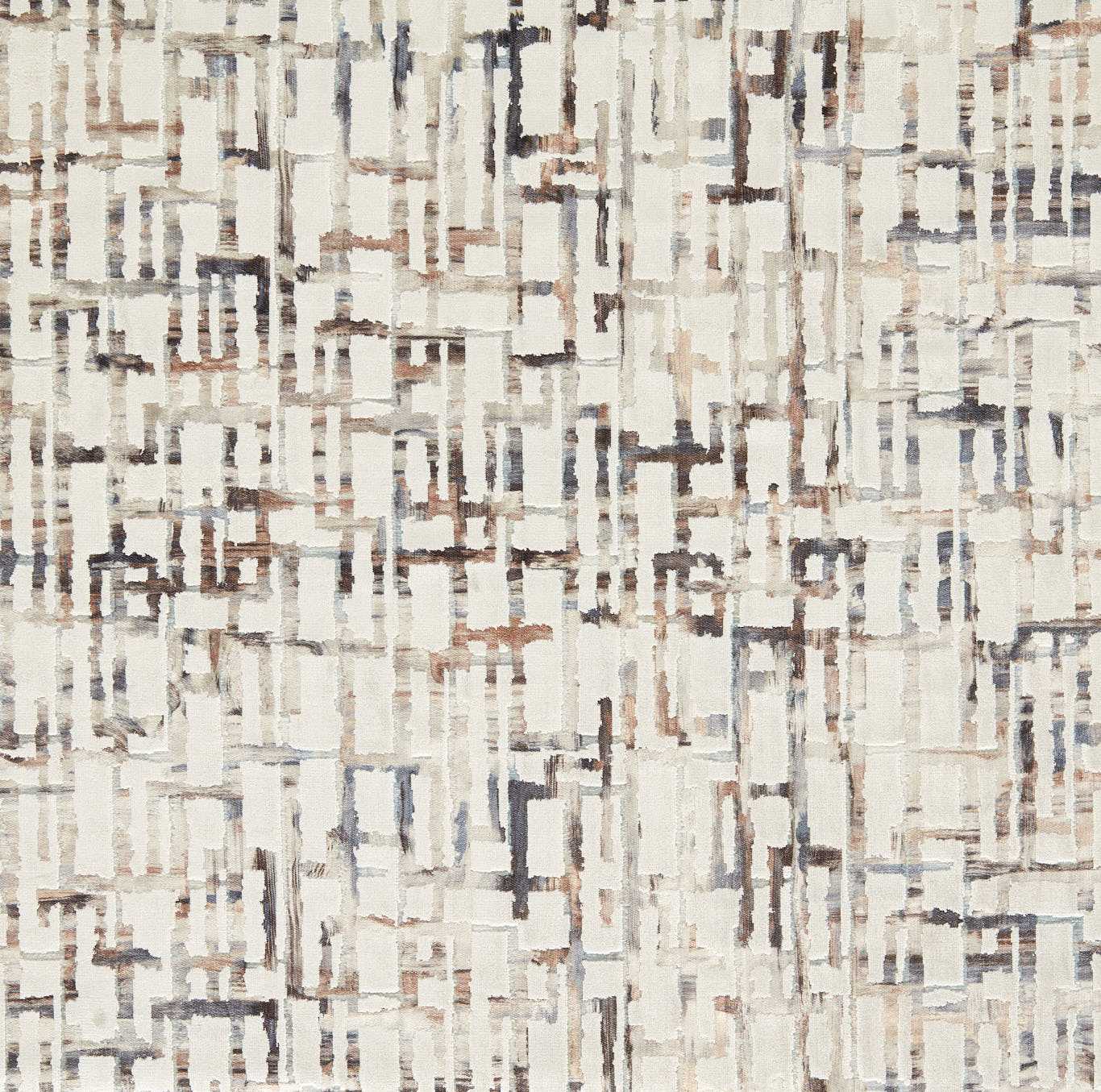 Quadrata Ivory Fabric by CNC