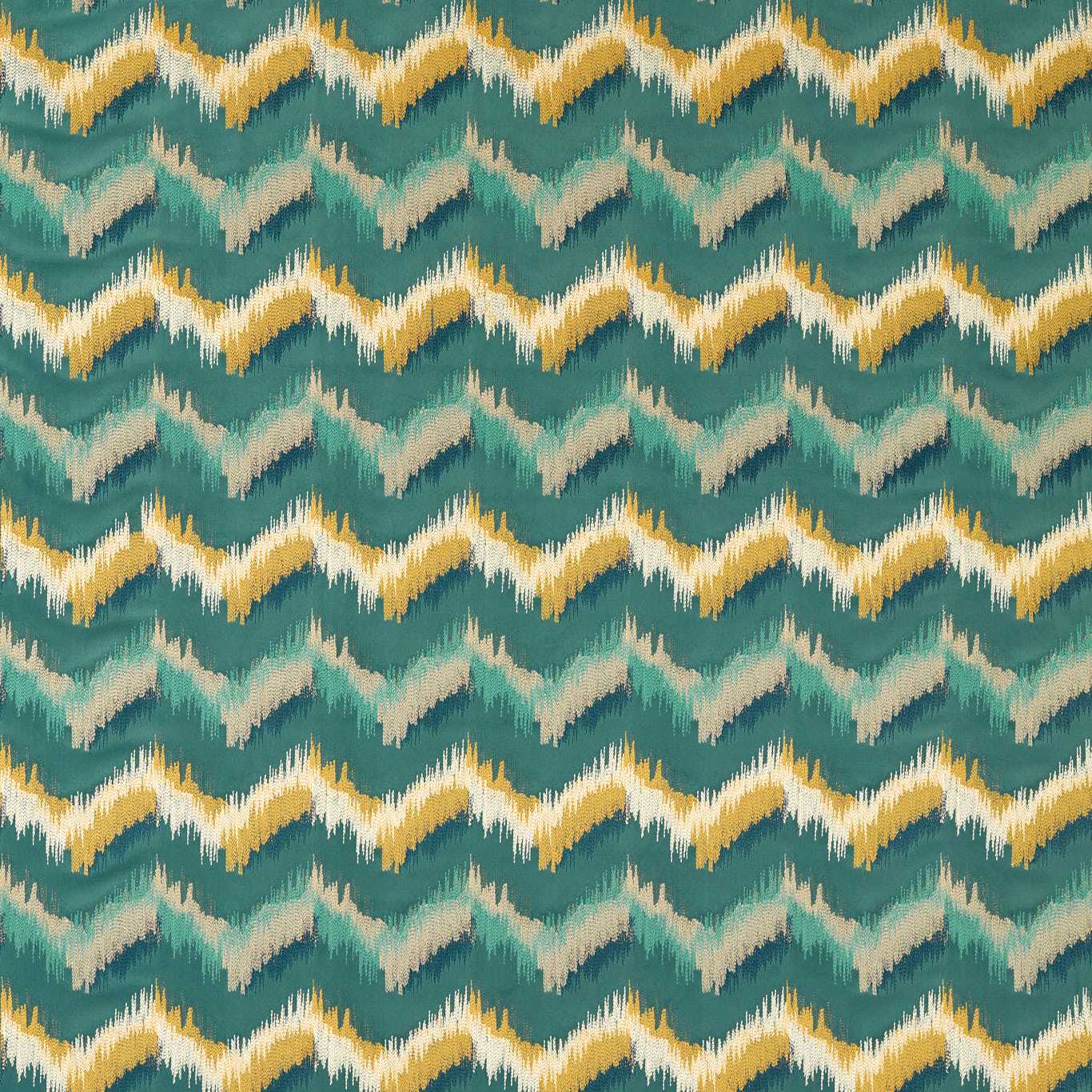 Sagoma Teal Fabric by CNC