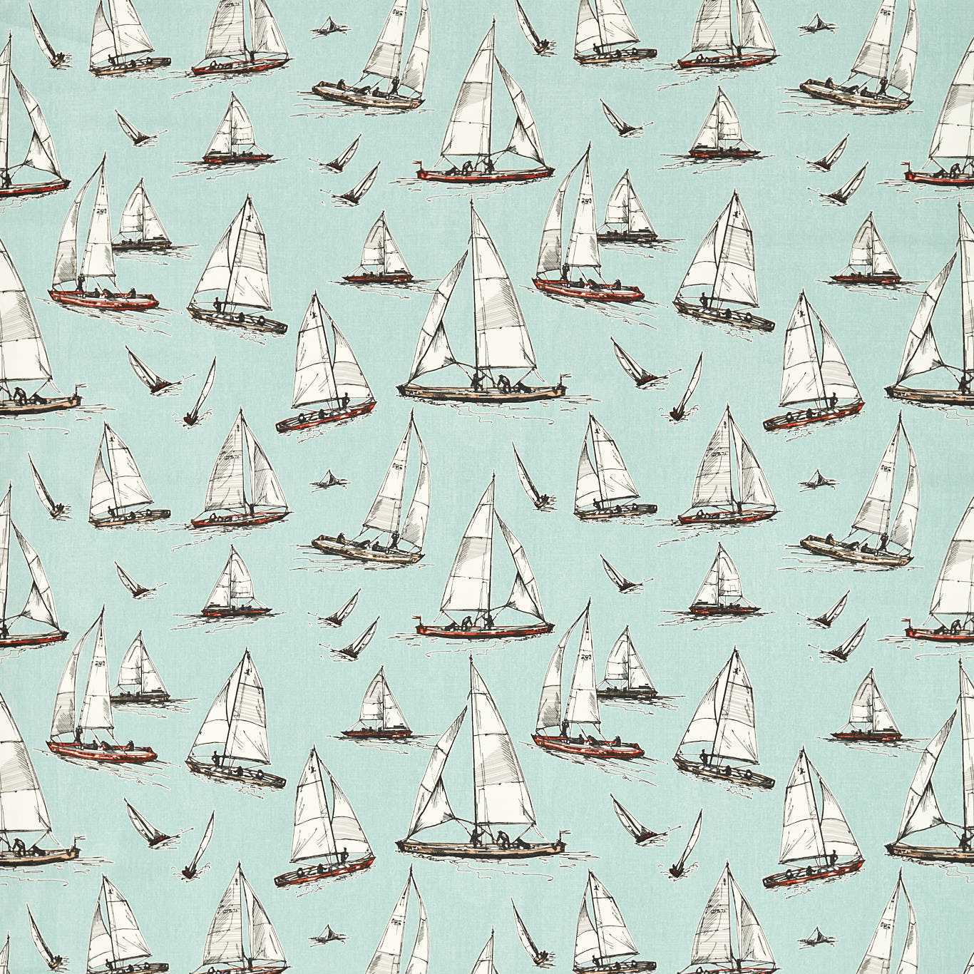 Sailing Yacht Mineral Fabric by CNC