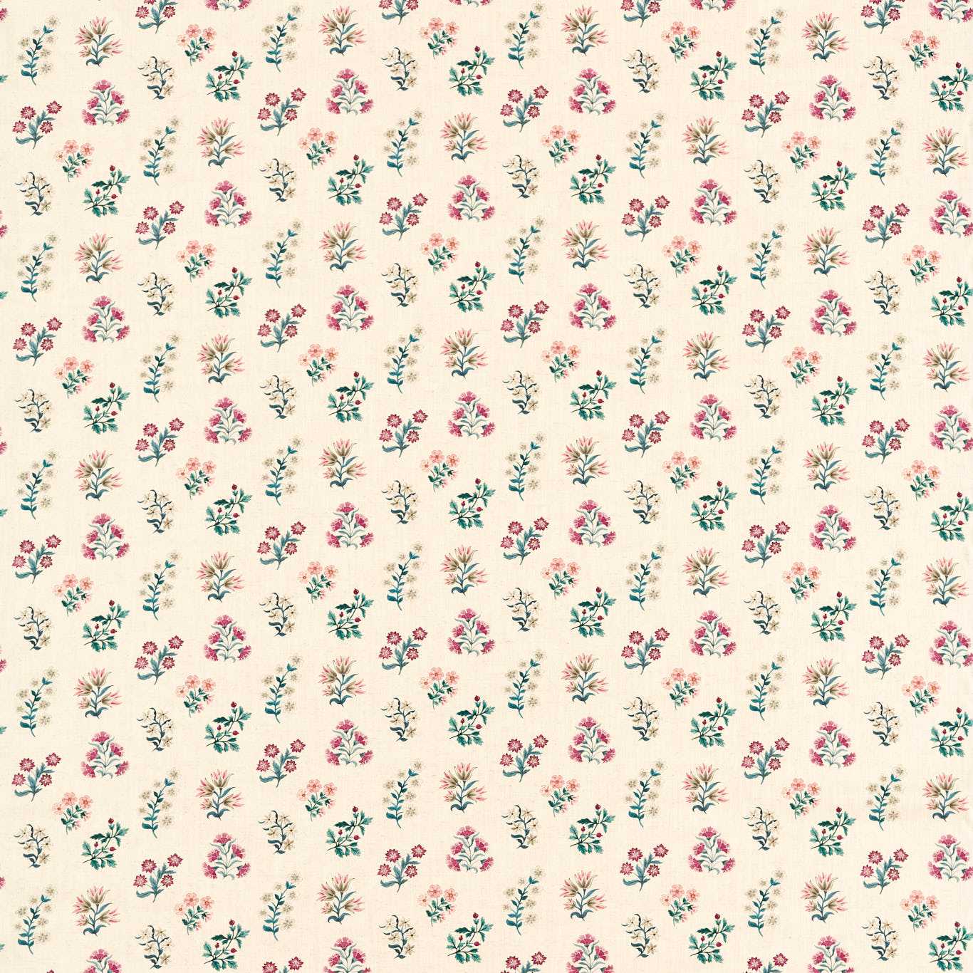 Leiden Teal/Berry Fabric by CNC