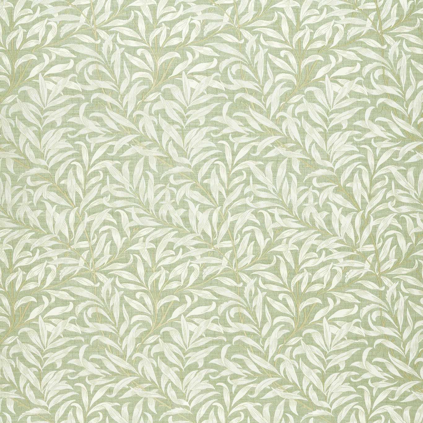 Willow Boughs Jacquard Sage Fabric by CNC