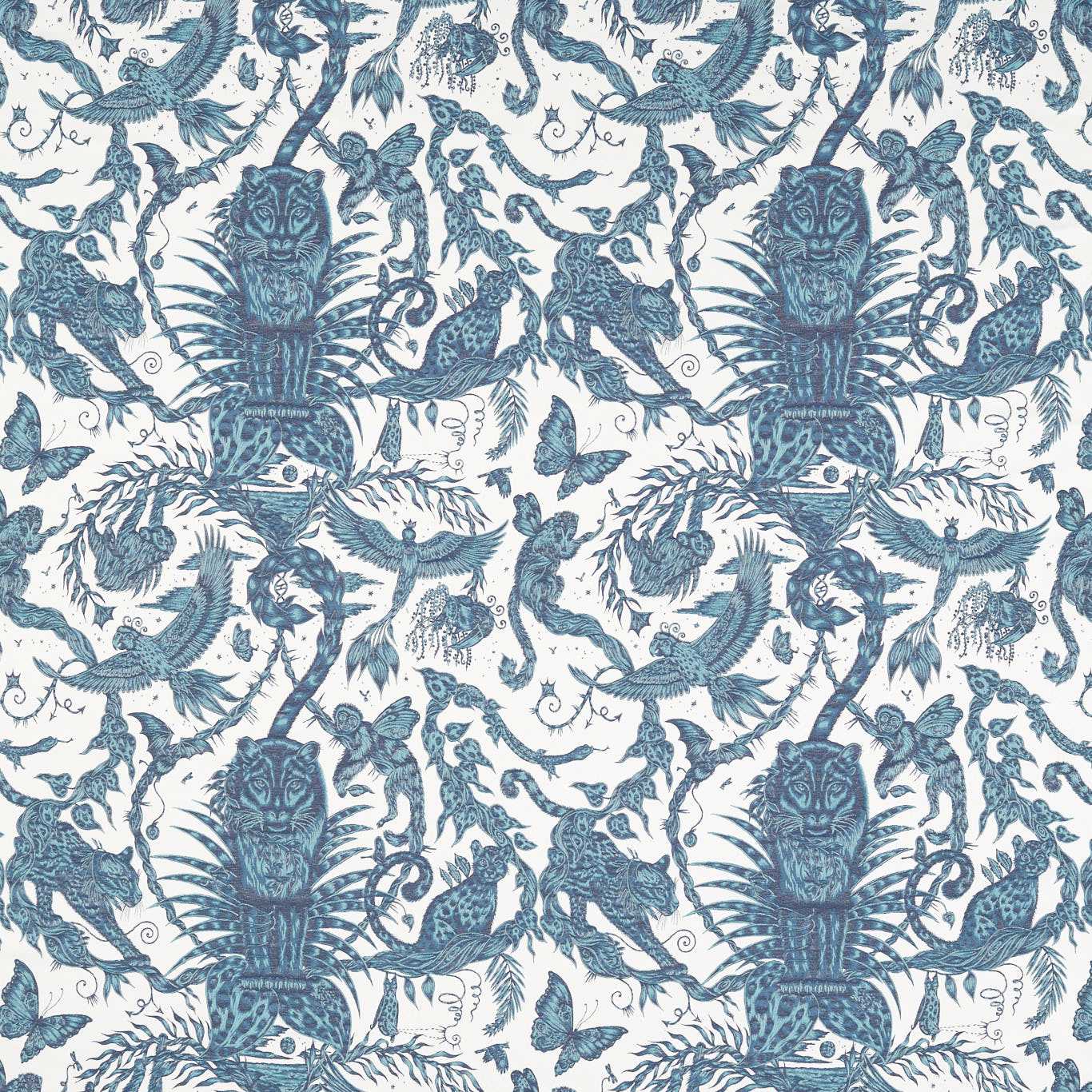 Bosque Dreams Jacquard Ink Fabric by CNC