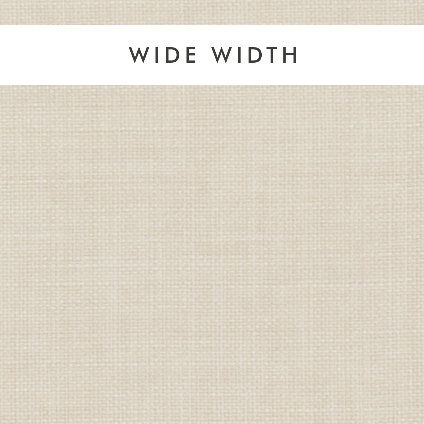 Linoso Wide Width Cream Fabric by CNC