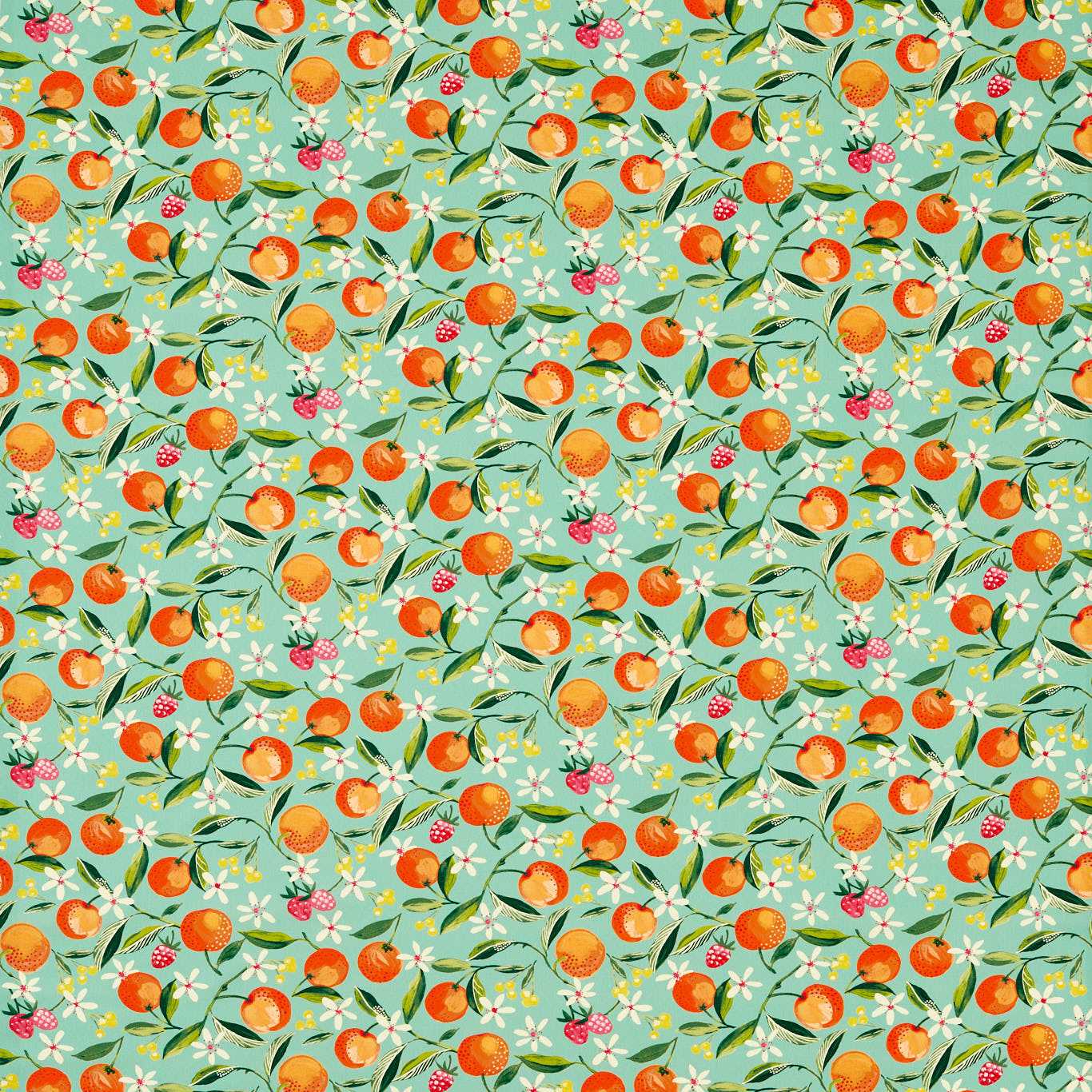 Orange Blossom Jade Fabric by CNC