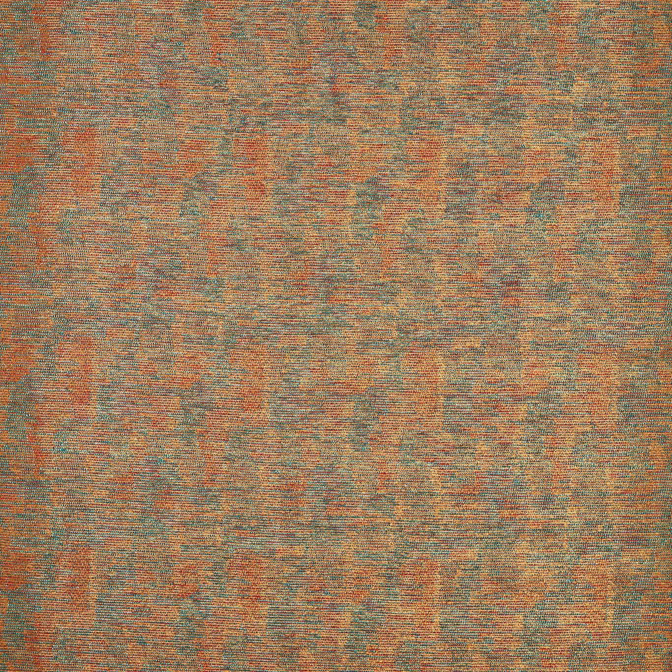 Zocalo Cinnamon/Teal Fabric by CNC