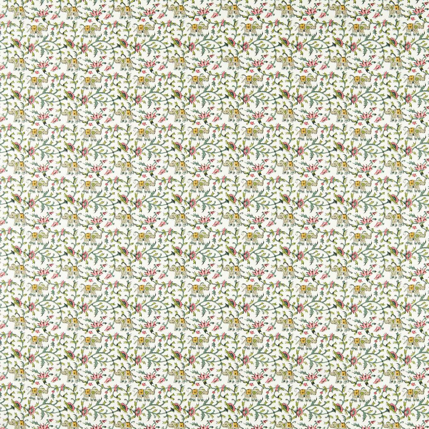 Hathi Sage/Blush Fabric by CNC