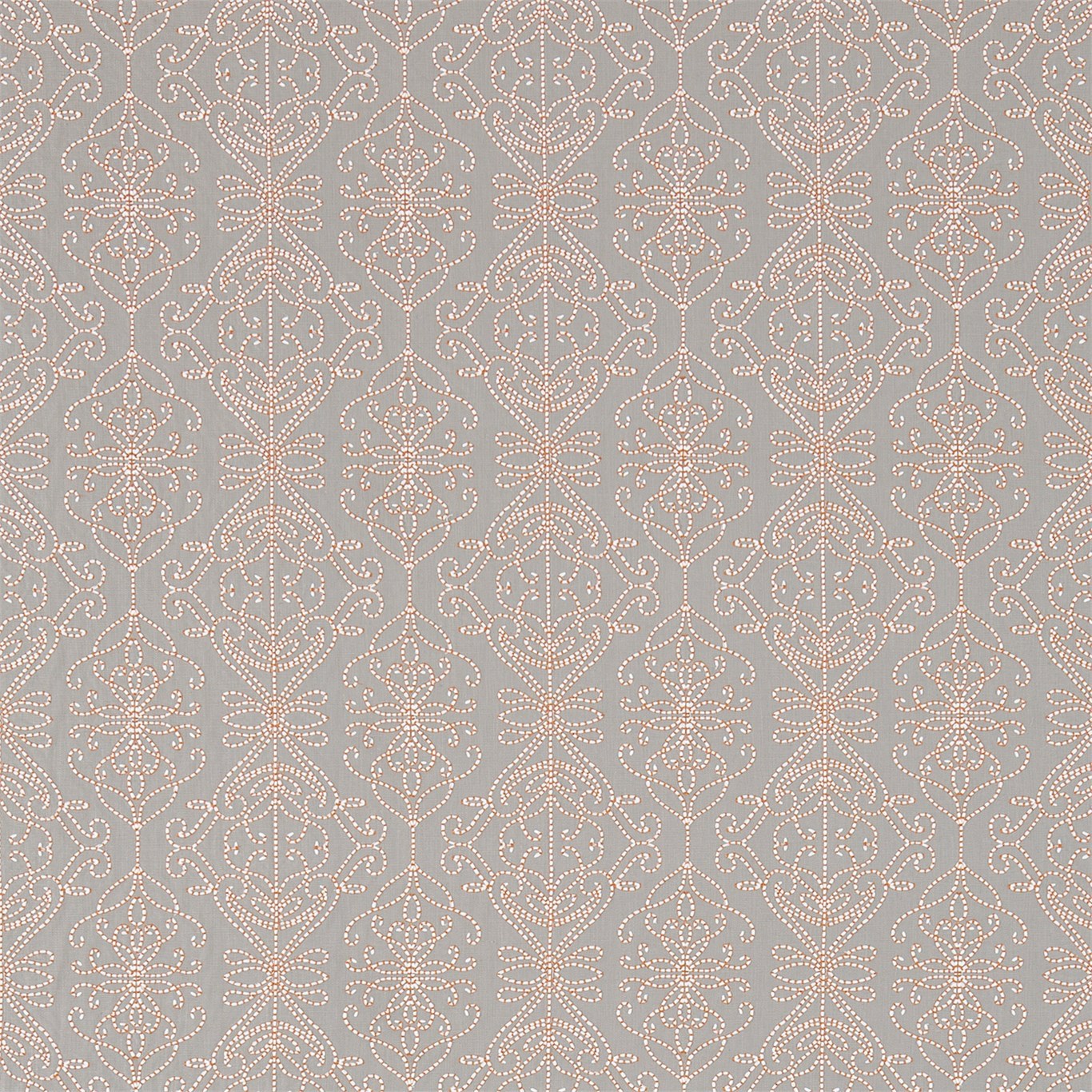 Java Stone/Papaya Fabric by HAR
