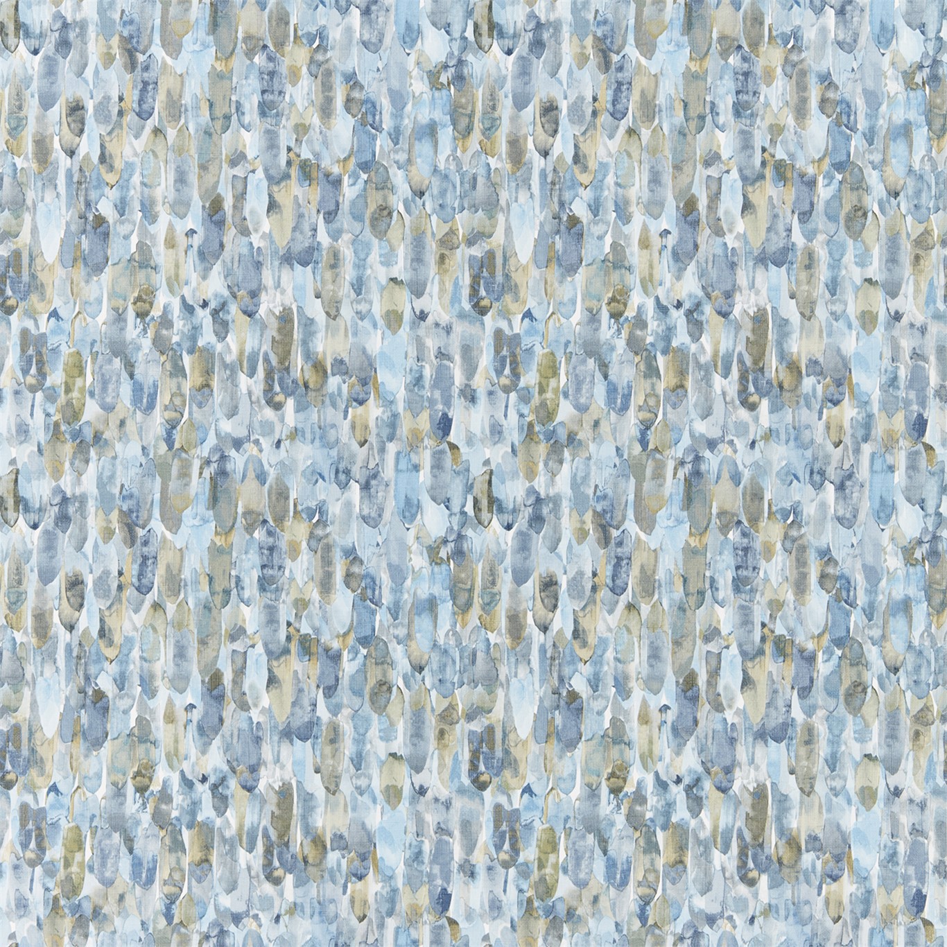Kelambu Indigo/Pebble Wallpaper by HAR