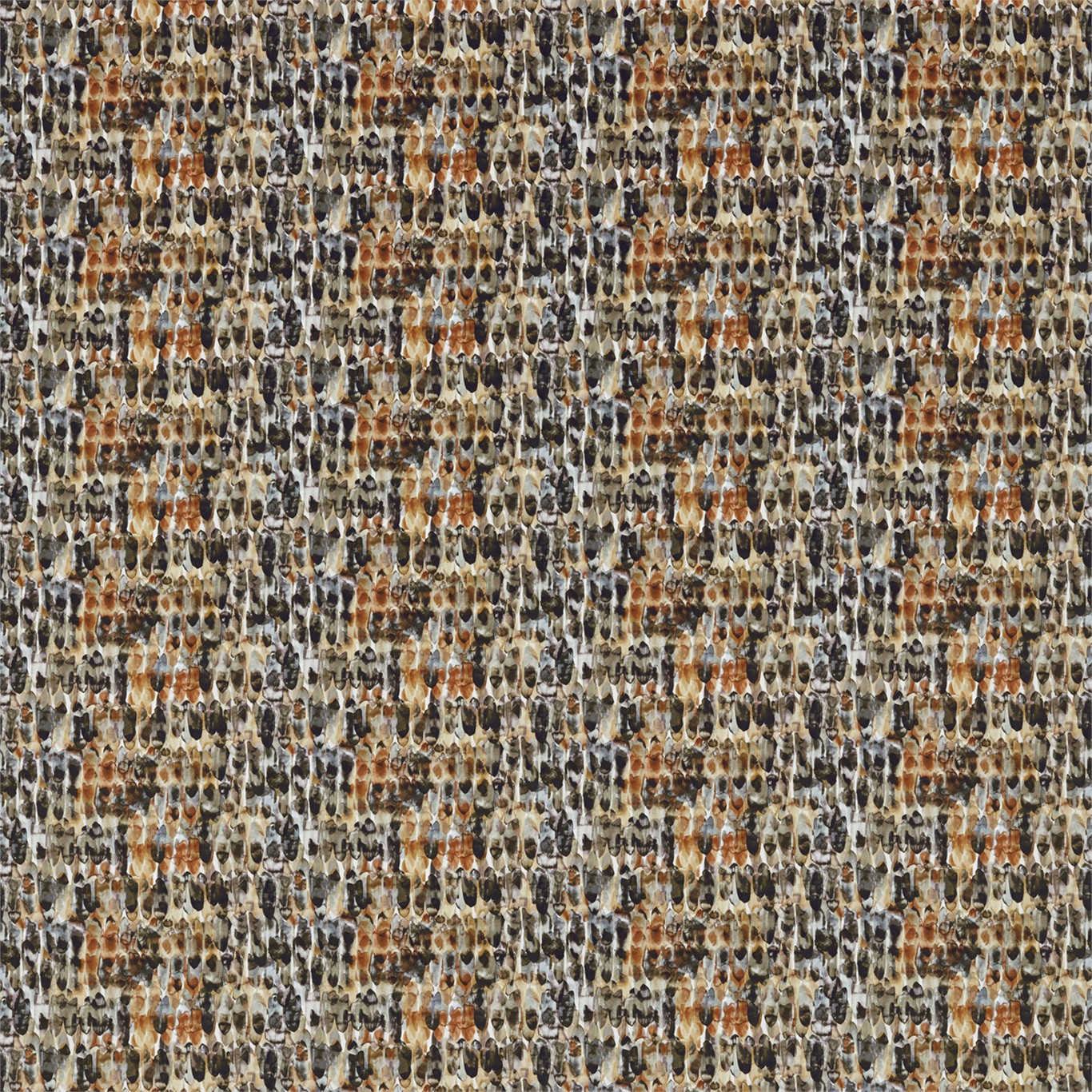 Kelambu Amber/Slate Fabric by HAR