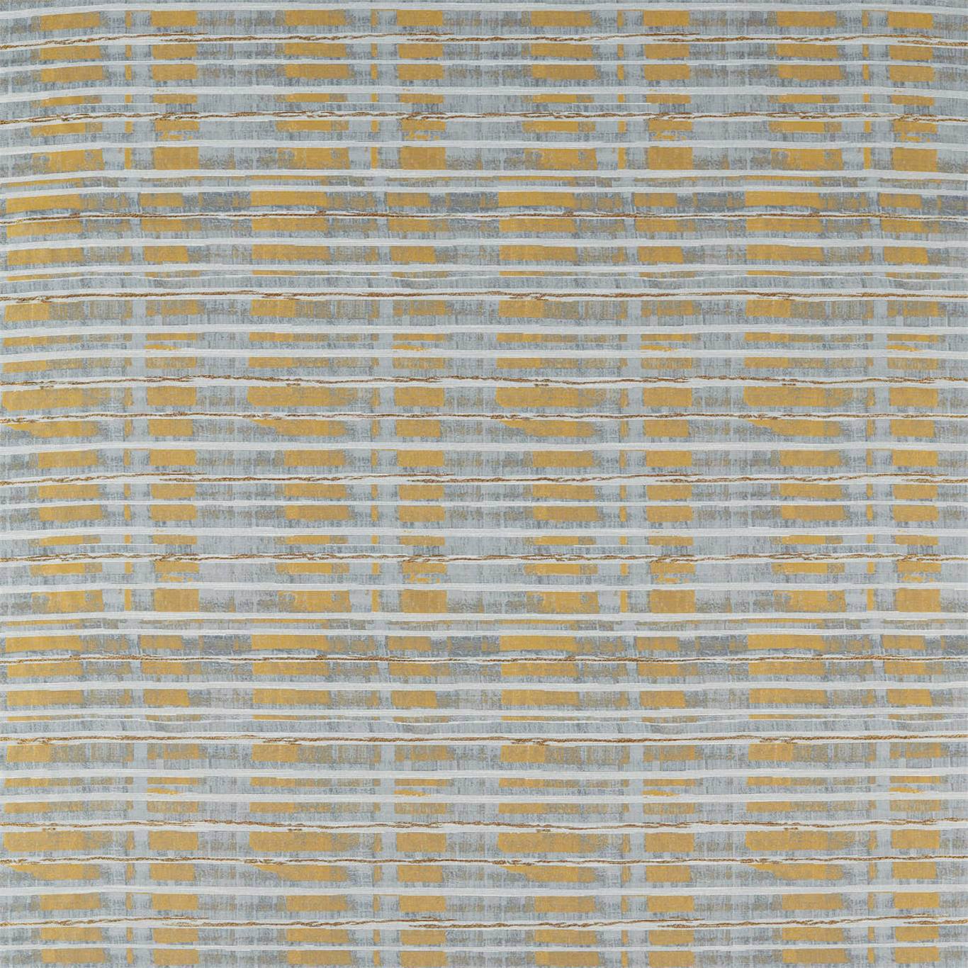 Malwa Gold/Slate Fabric by HAR