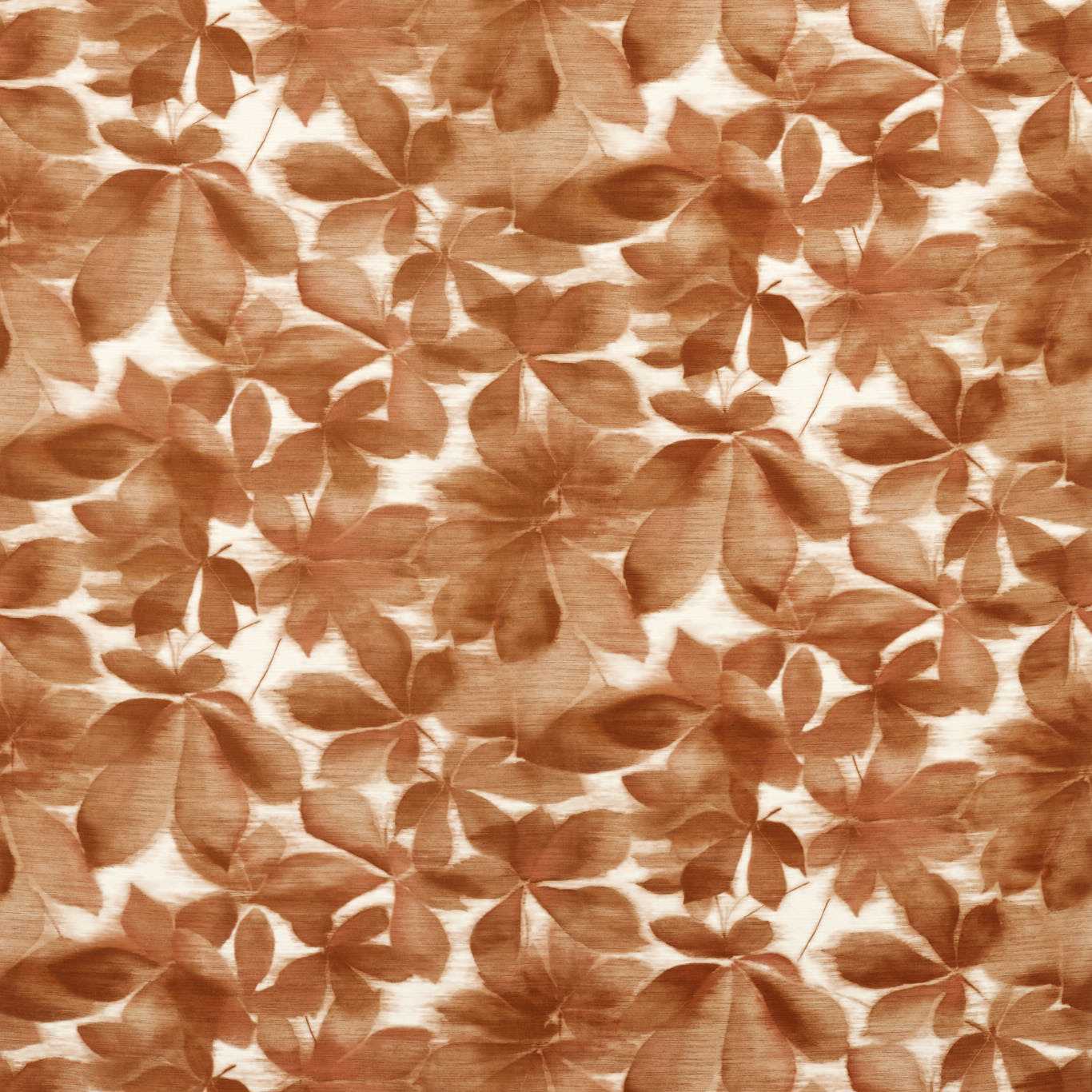 Grounded Baked Terracotta/Parchment Fabric by HAR